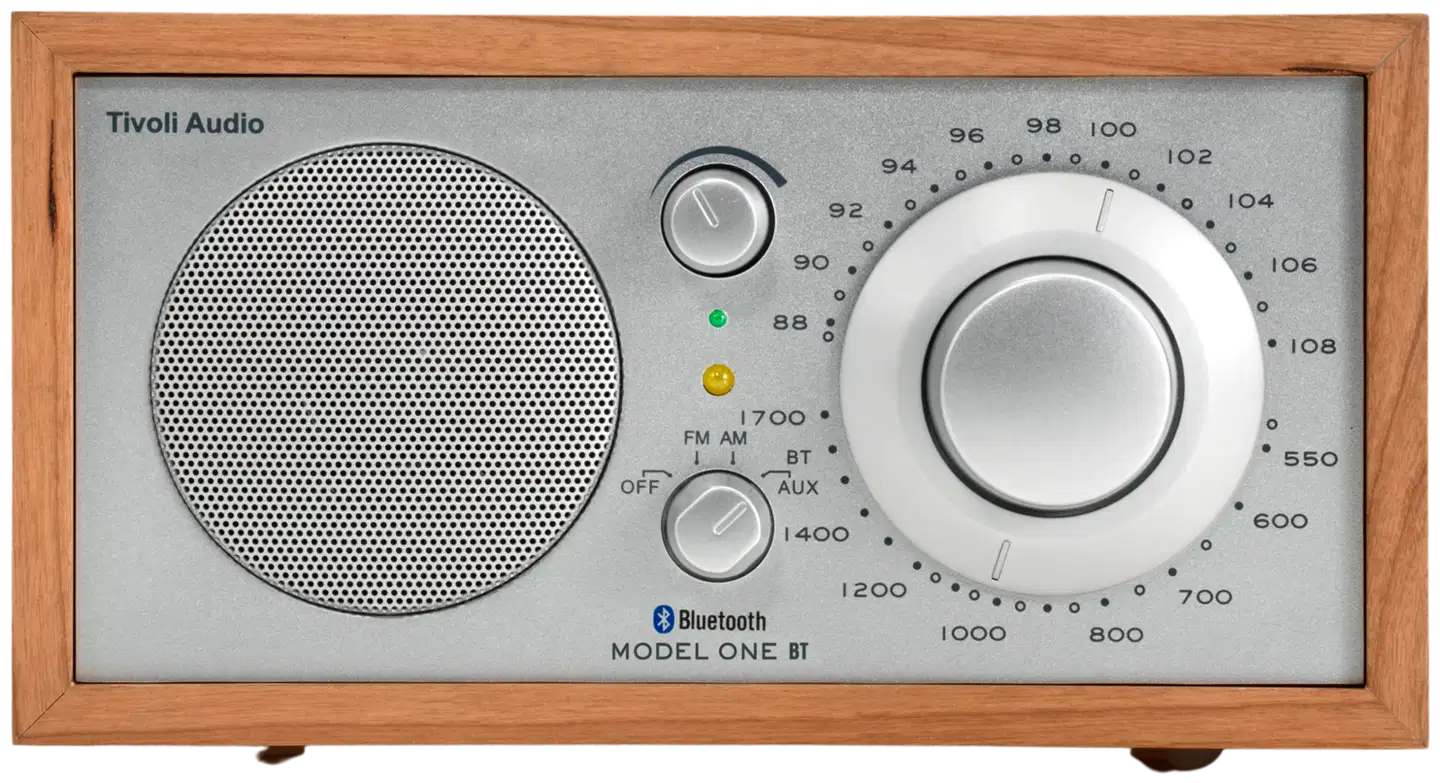 Tivoli Audio Bluetooth-pöytäradio Model One BT kirsikka/hopea - 1