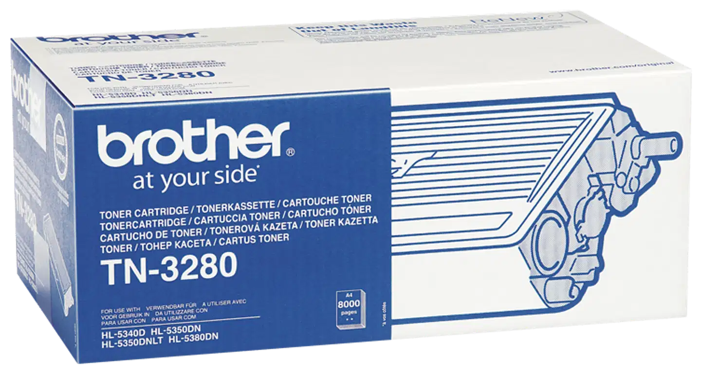 Brother laservärikasetti TN-3280 musta - 2