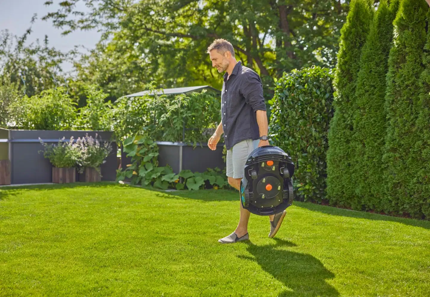 GARDENA robottiruohonleikkuri max 1000 kahdella leikkuulautasella - 6