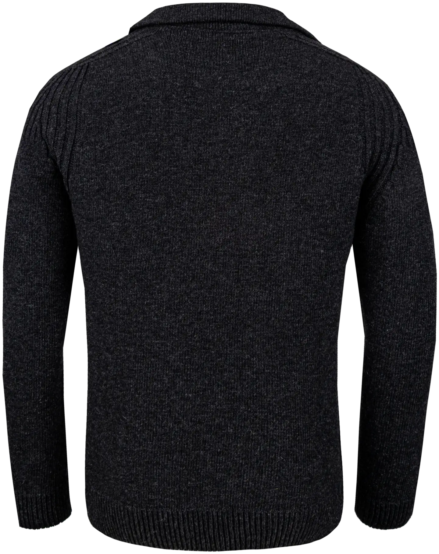 Brenda miesten half-zip-neule 9754 - T.harmaa - 4