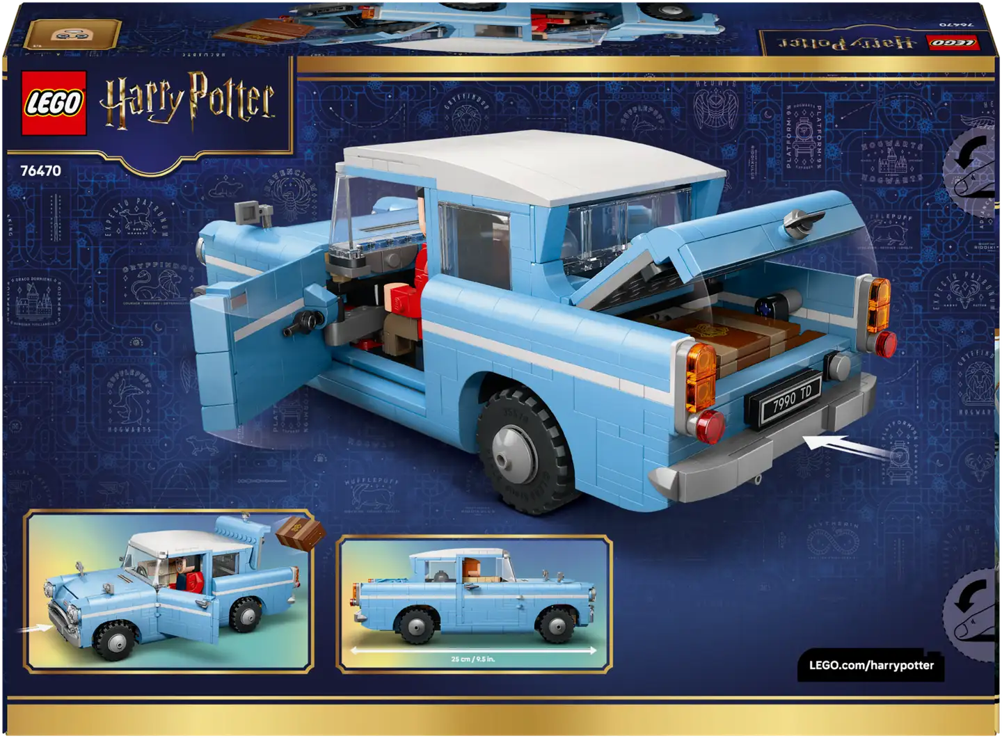 LEGO® Harry Potter TM 76470 Lumottu lentävä Ford Anglia™ - 4