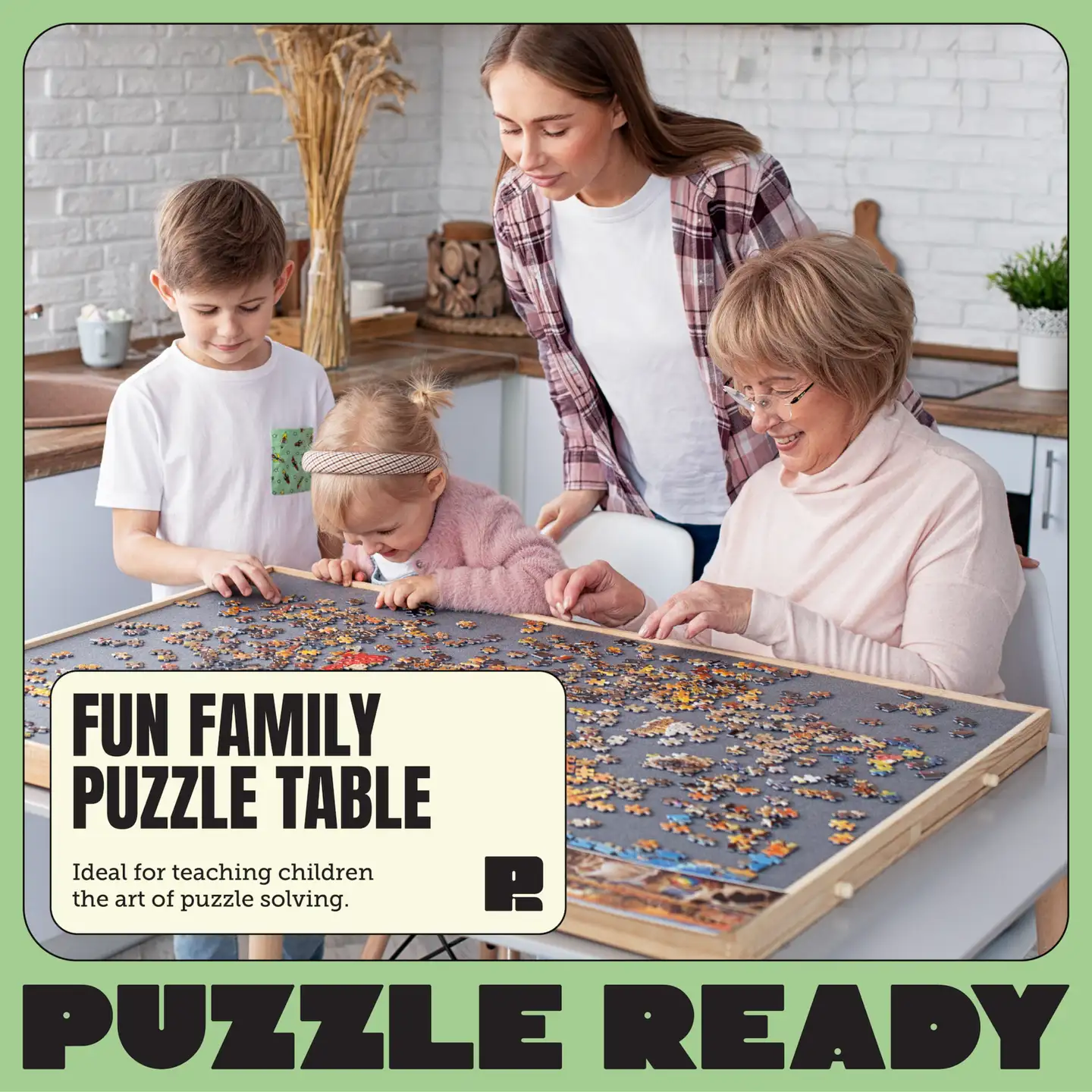 Puzzle Ready - Palapelilauta, 1500 palan palapelille - 8
