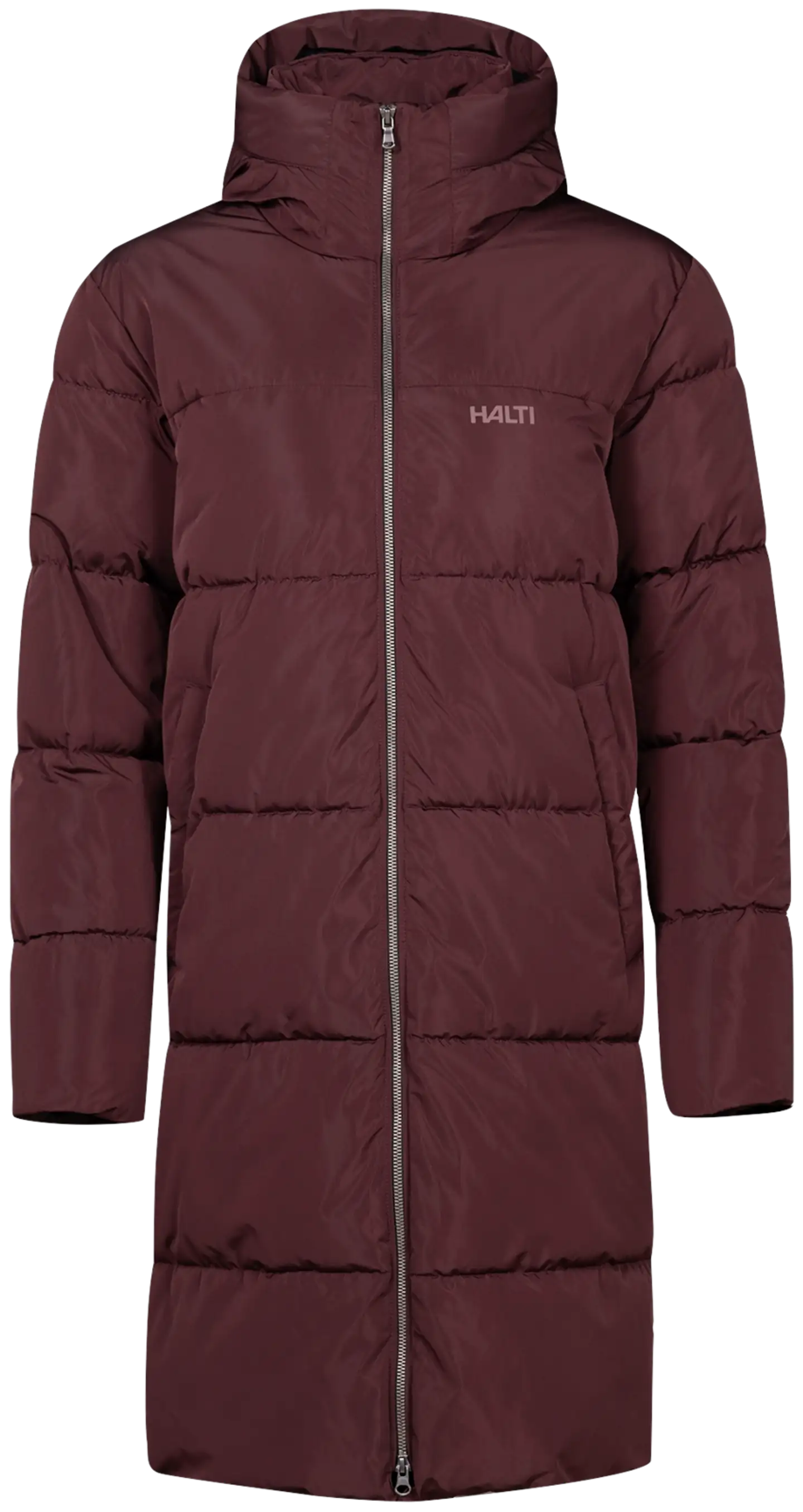 Halti naisten parkatakki Sammal W+ insulated plus-koko - Fudge Maroon Red - 1