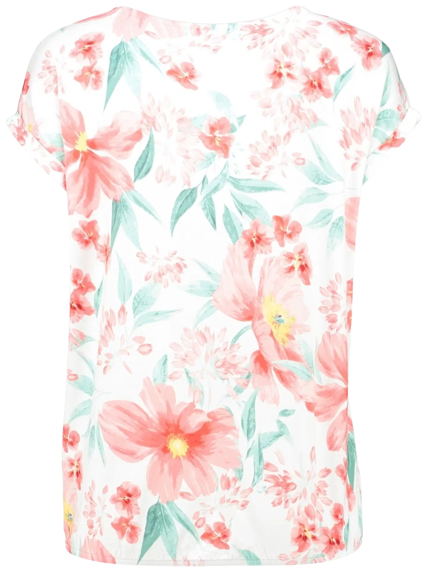 Zabaione naisten tikoopaita Ro44sa - D2701 flowers - 3