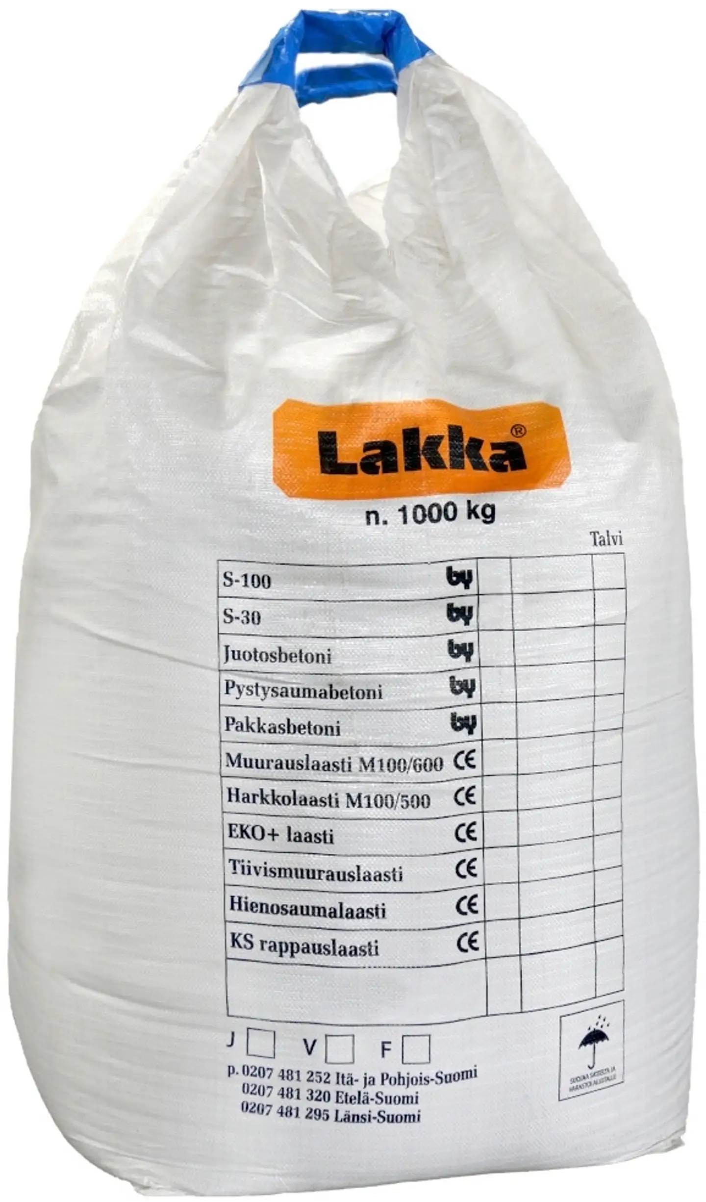 Lakka talvijuotosbetoni K-40 1000 kg