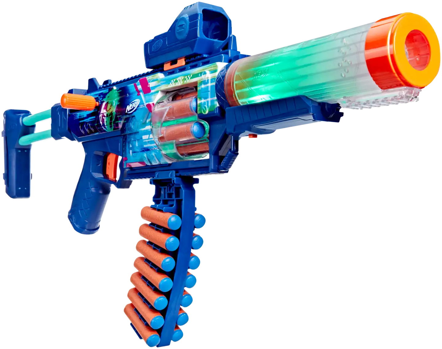 Nerf Loadout leikkipyssy Cyberlight ghost - 6
