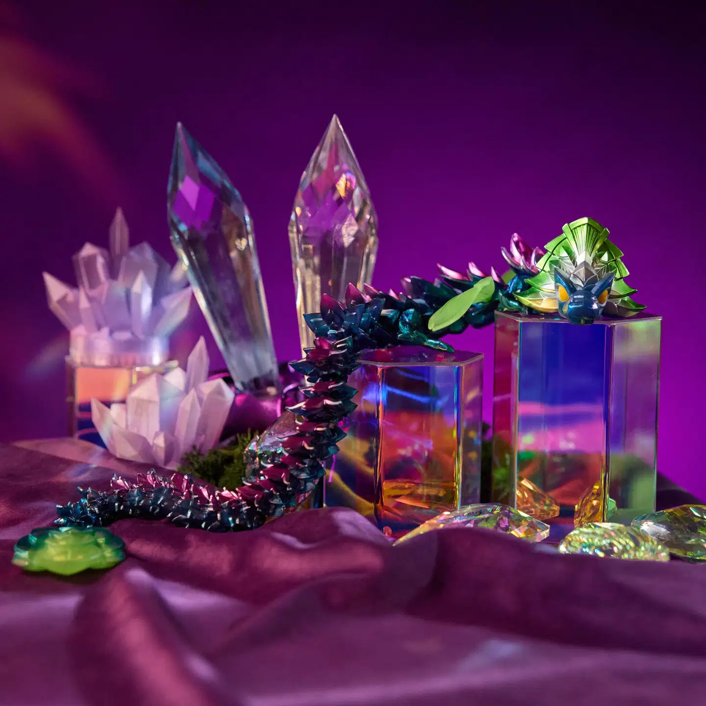 Crystalynx Aurora Scales Spectris 60cm - 4