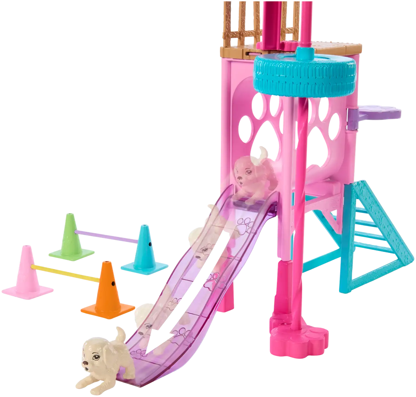 Barbie Stacie Puppy Playground - koirien leikkikeskus leikkisetti - 3