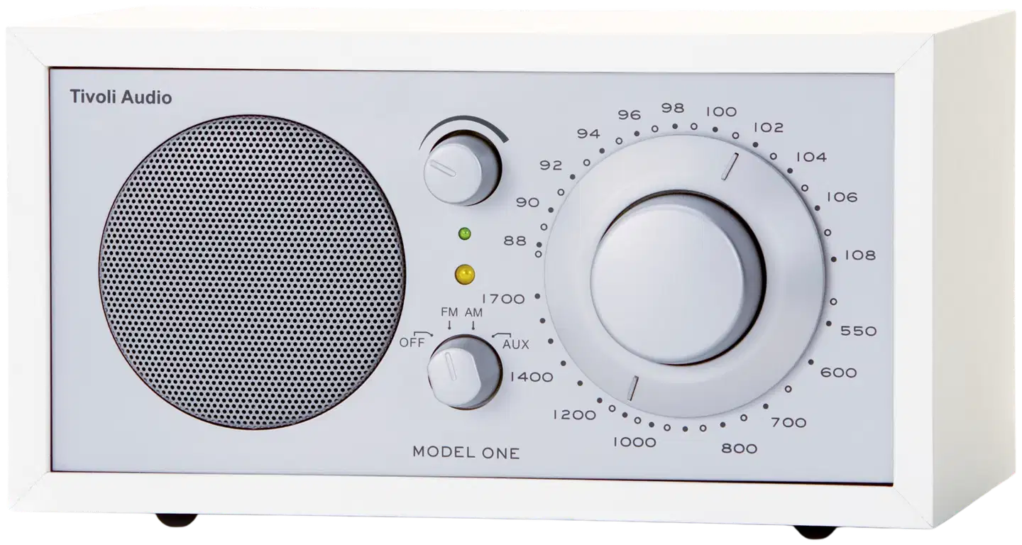 Tivoli Audio pöytäradio Model One valkoinen/hopea - 2