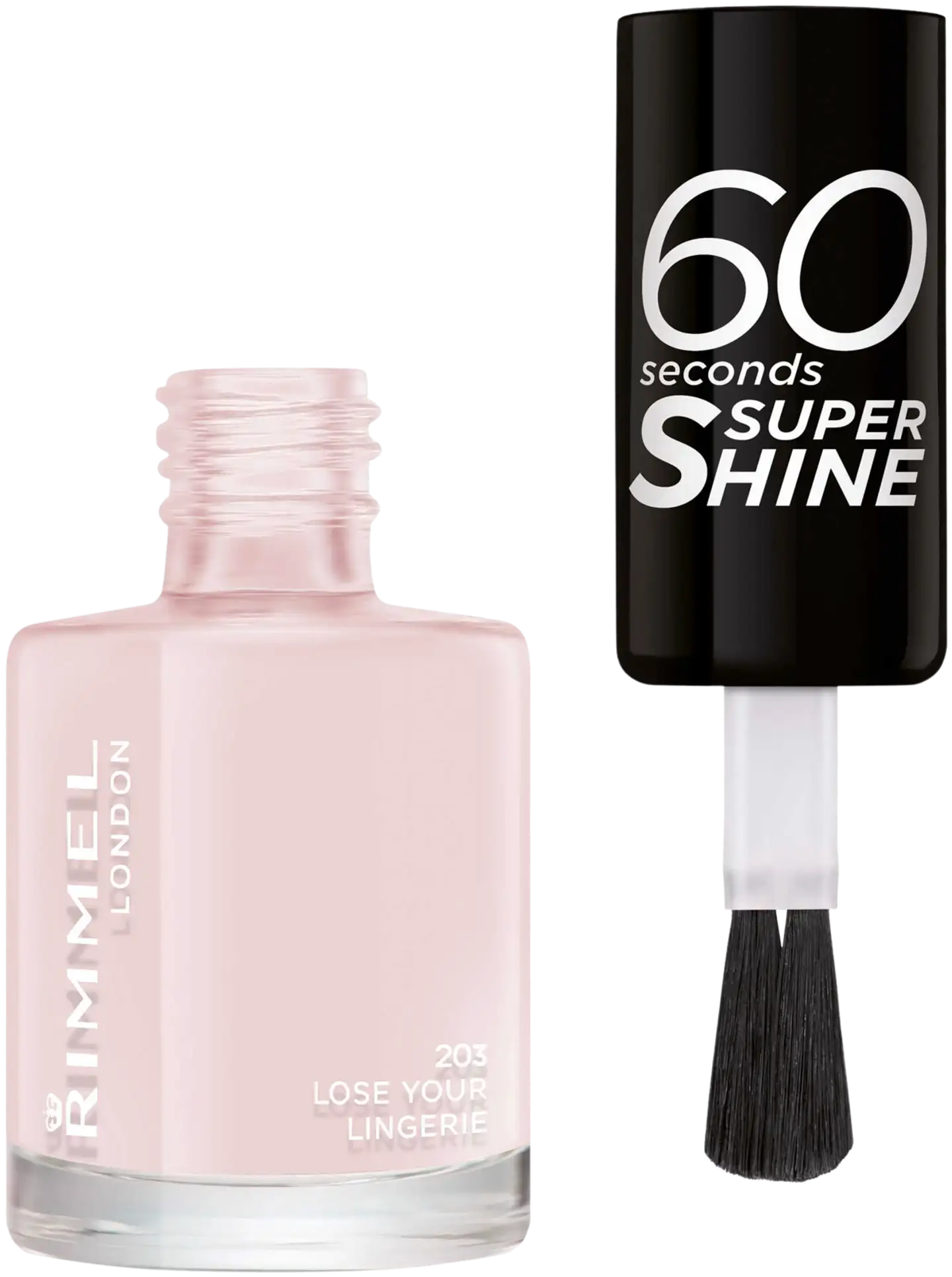 Rimmel 8ml 60 seconds Super Shine 203 Lose Your Lingerie kynsilakka - 2