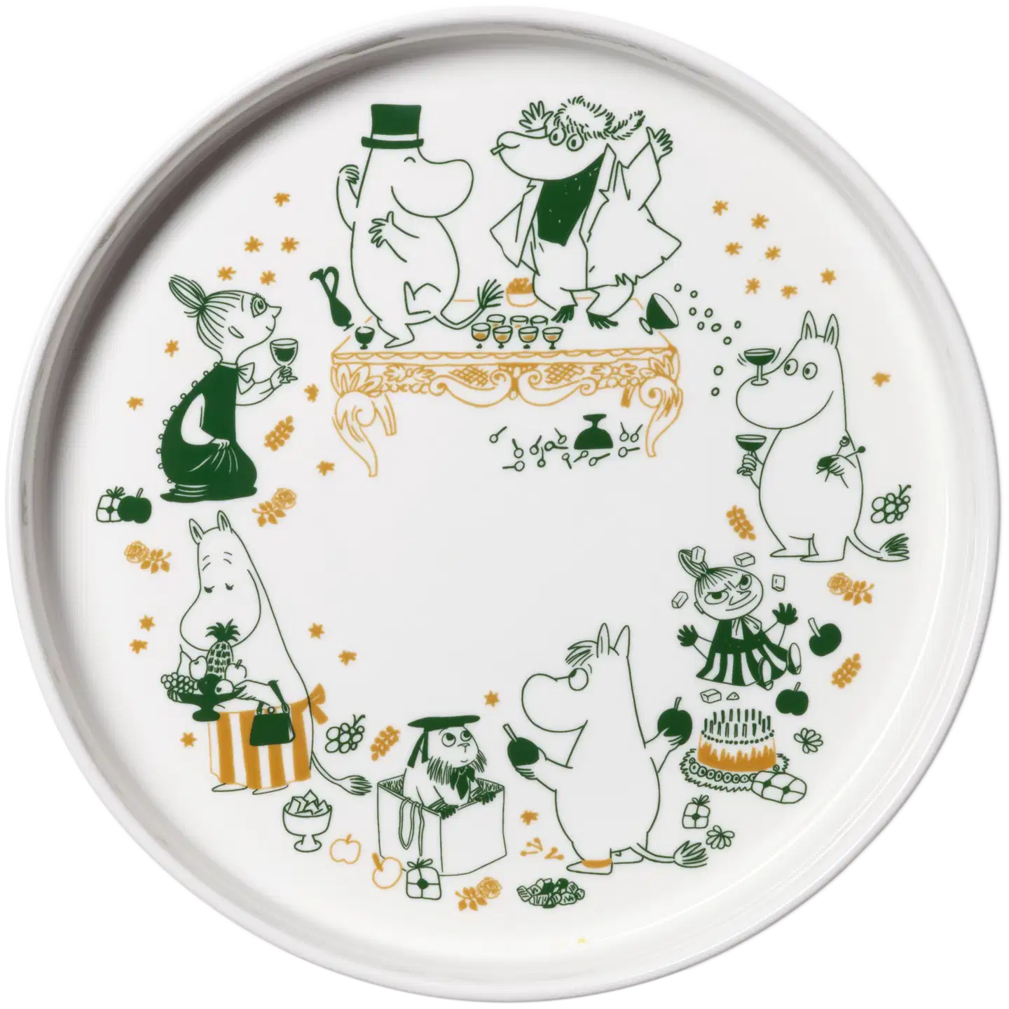 Moomin Arabia Muumi piirakkavuoka 28cm Lahjana Rakkaus - 1