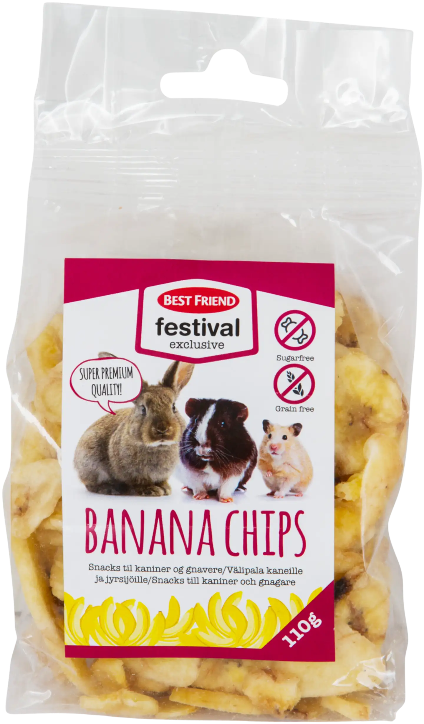 Best Friend Festival Exclusive 110g Banaanisipsit