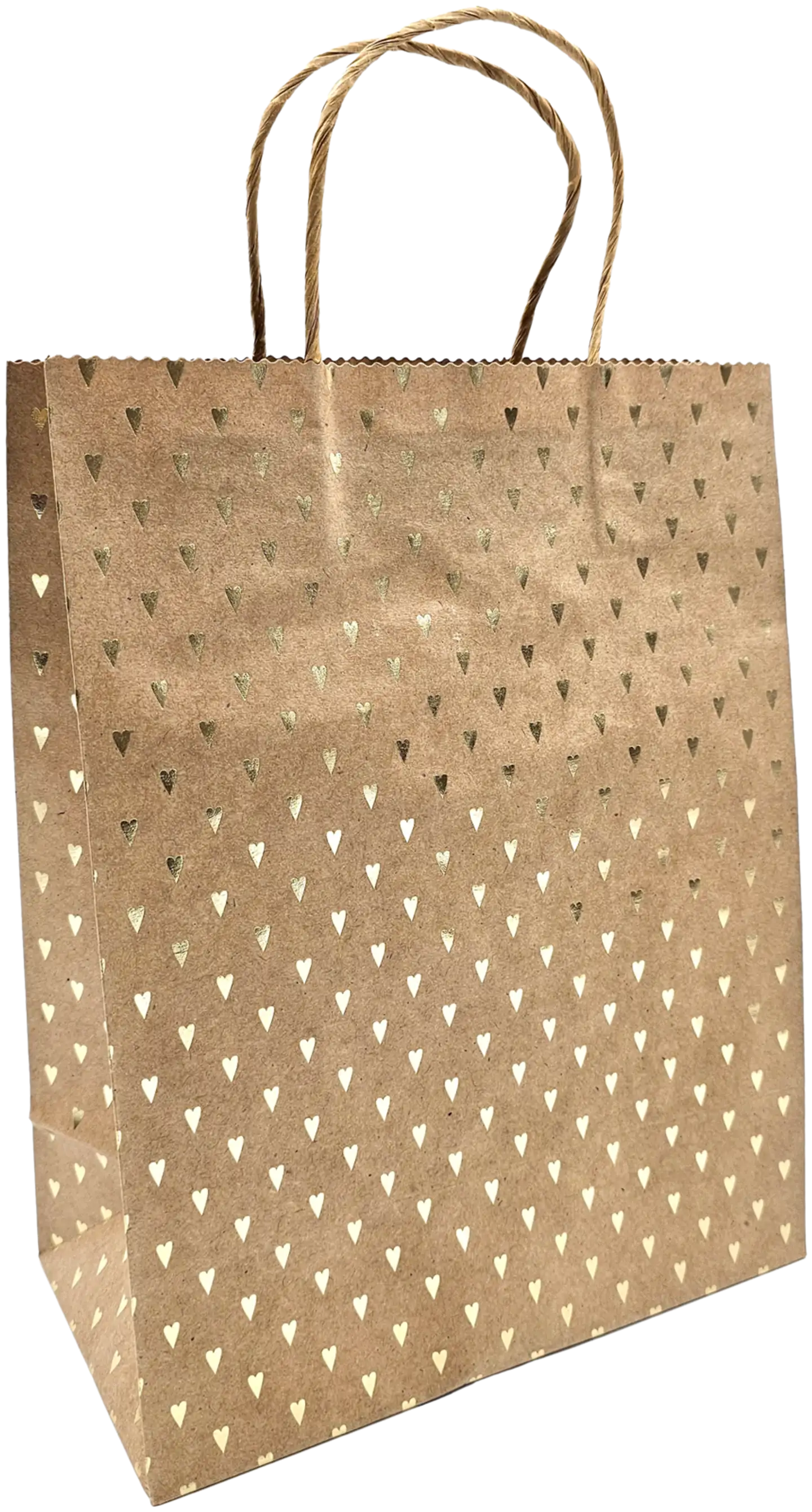 J.K. Primeco lahjakassi M Sydän kultafolio uusioruskea