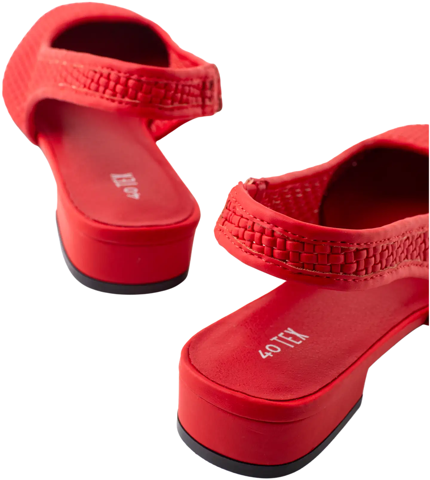 TEX naisten slingback-ballerina I275466 - RED - 3