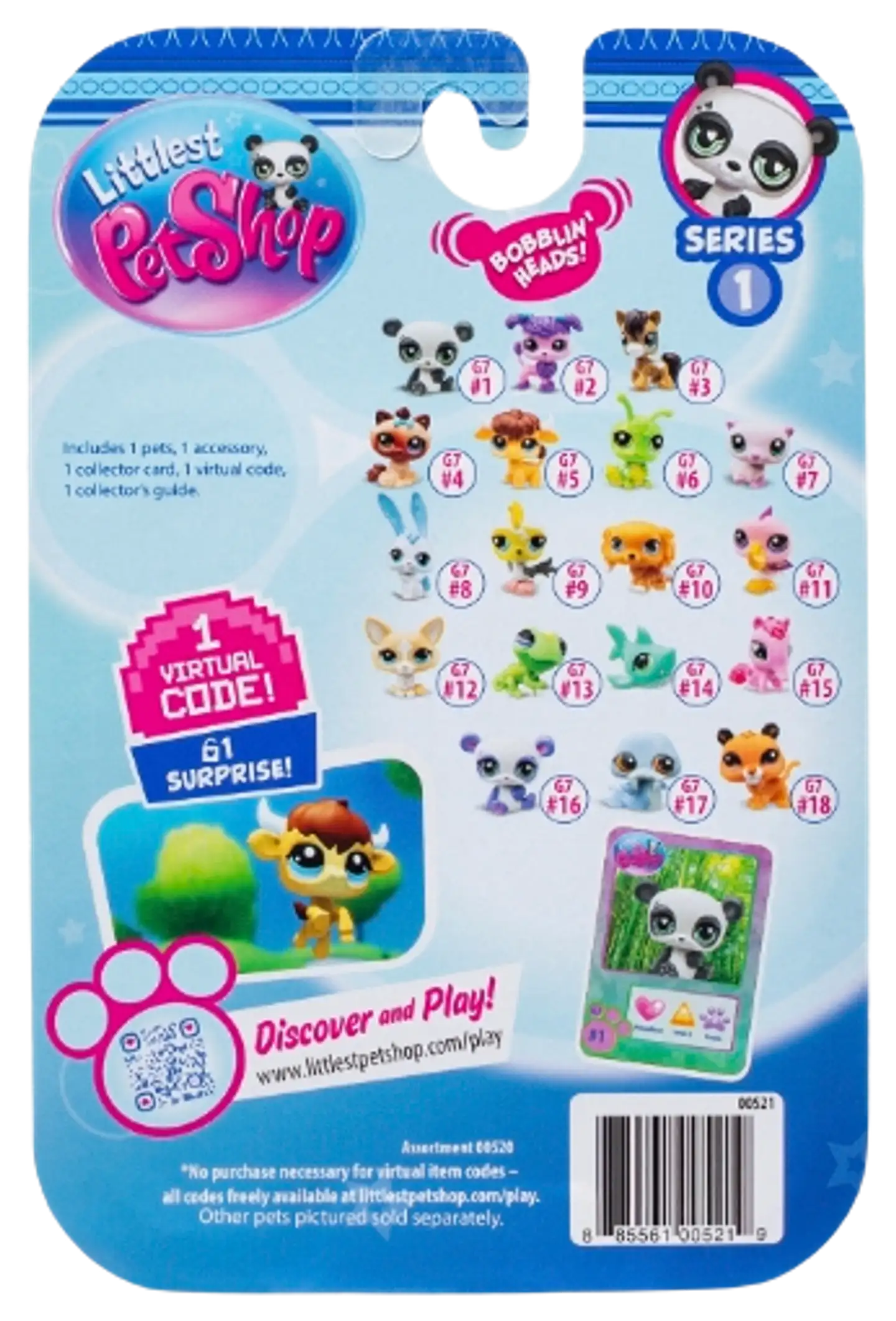 Littlest Pet Shop eläinfiguuri, erilaisia - 2