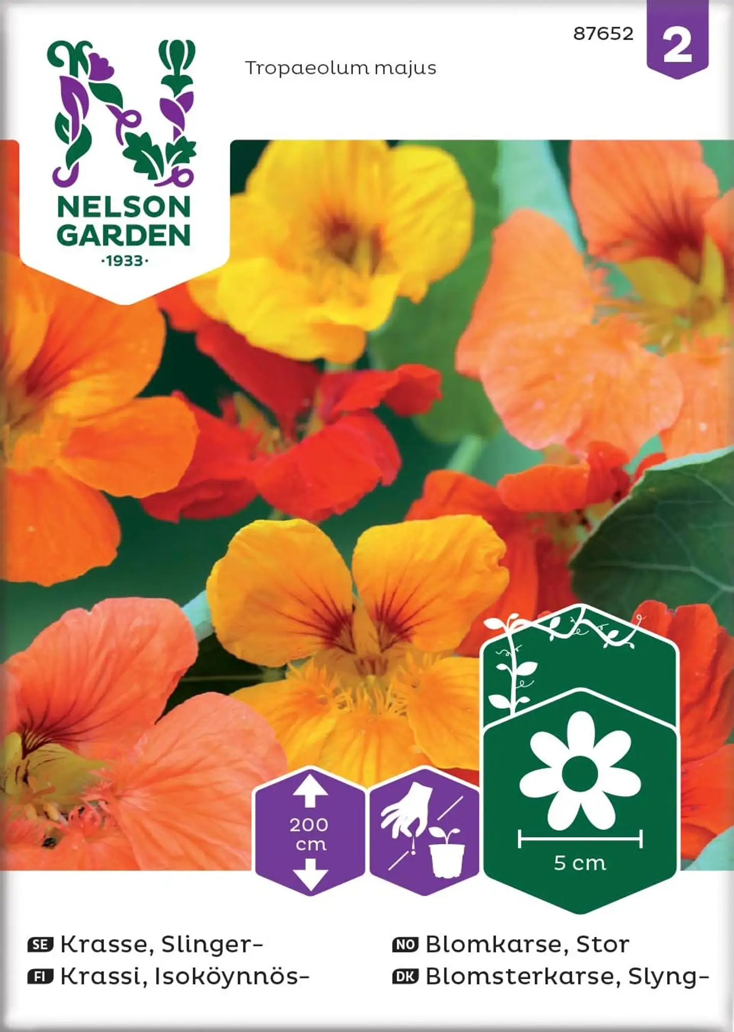 Nelson Garden Siemen Krassi, Isoköynnös-, väriseos