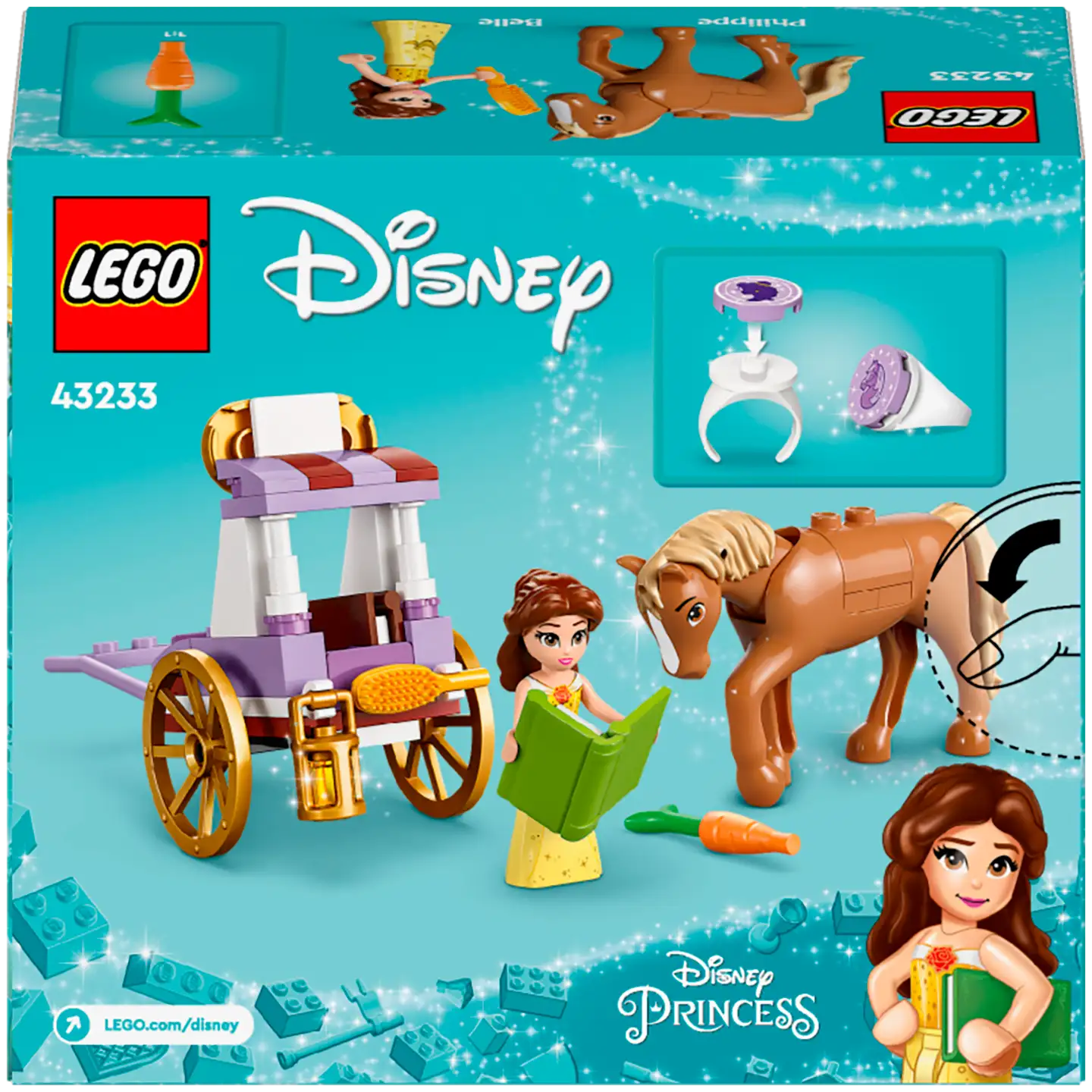 LEGO Disney Princess 43233 Bellen tarinoiden hevosvaunut - 3