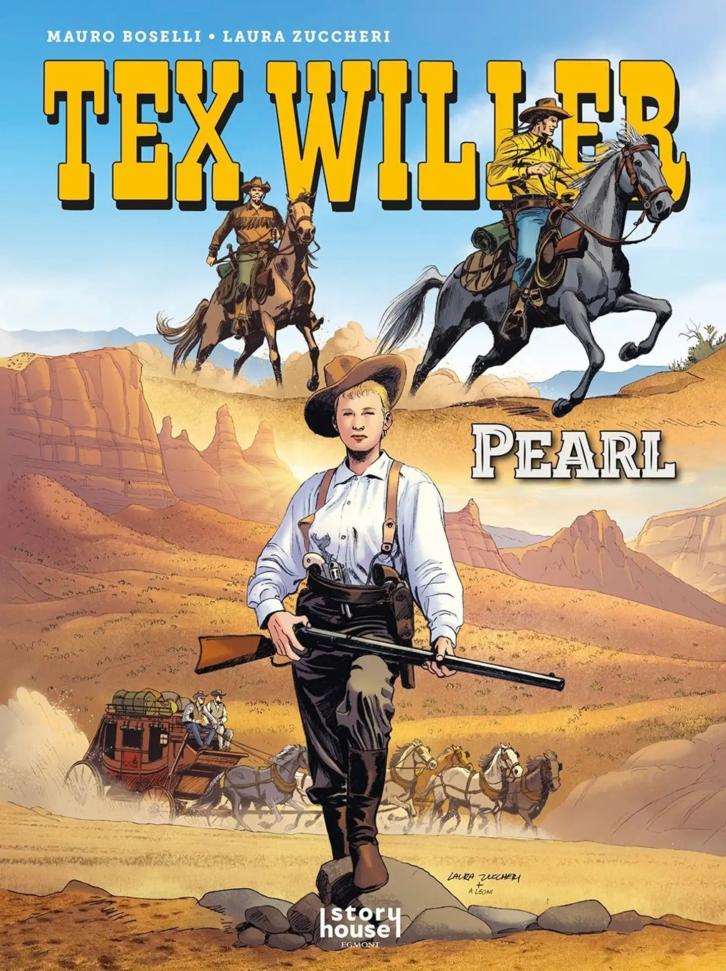 Boselli Mauro, Tex Willer Värialbumi 6: Pearl