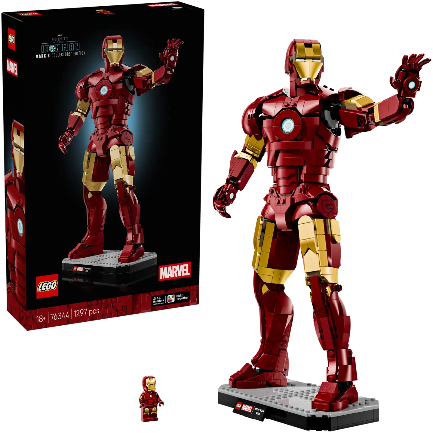 LEGO® Super Heroes Marvel 76344 Iron Man Mark 3 ‑keräilyversio - 1