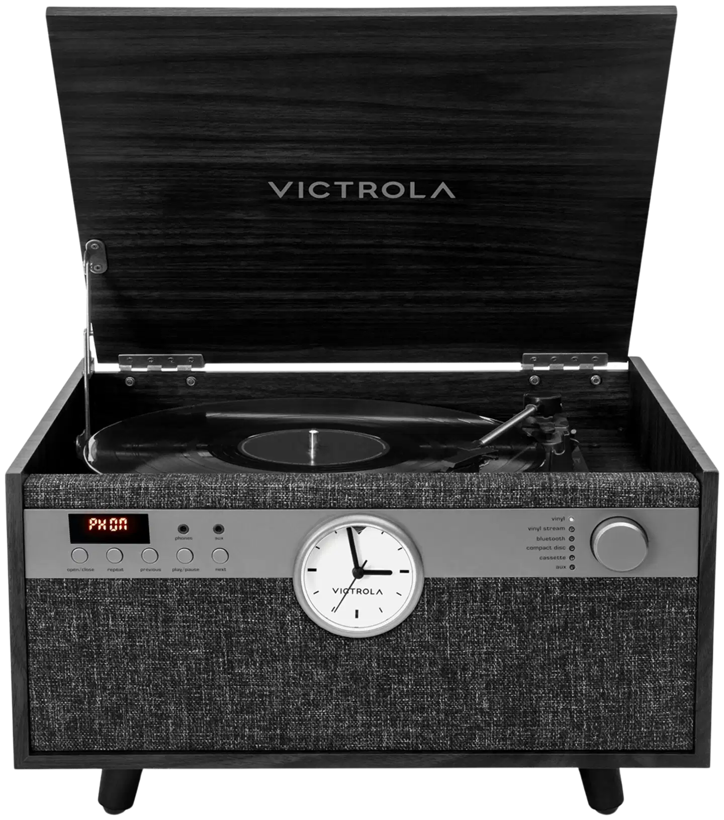 Victrola audiojärjestelmä vta-830, musta - 2