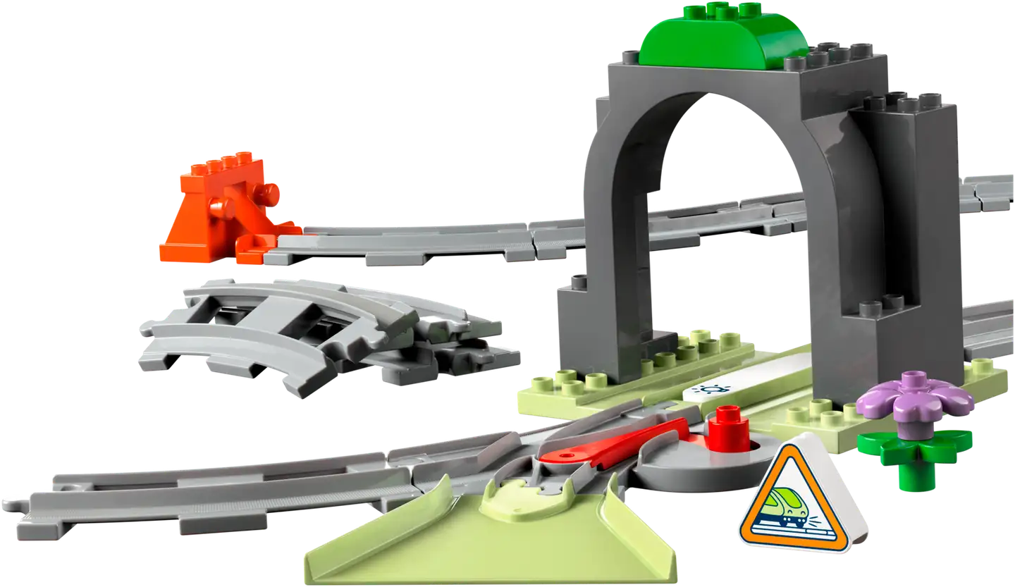 LEGO® DUPLO Town 10425 Tunneli ja raiteet ‑laajennussarja - 4