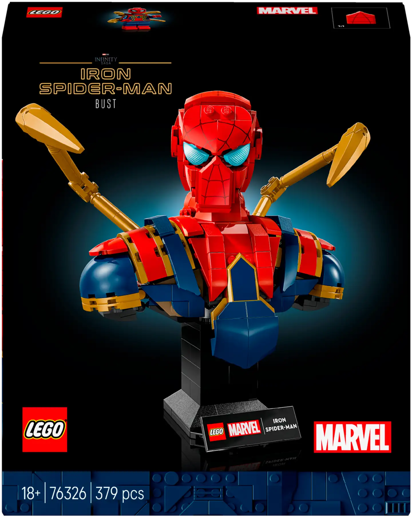 LEGO Super Heroes 76326 Iron Spider-Man rintakuva - 2