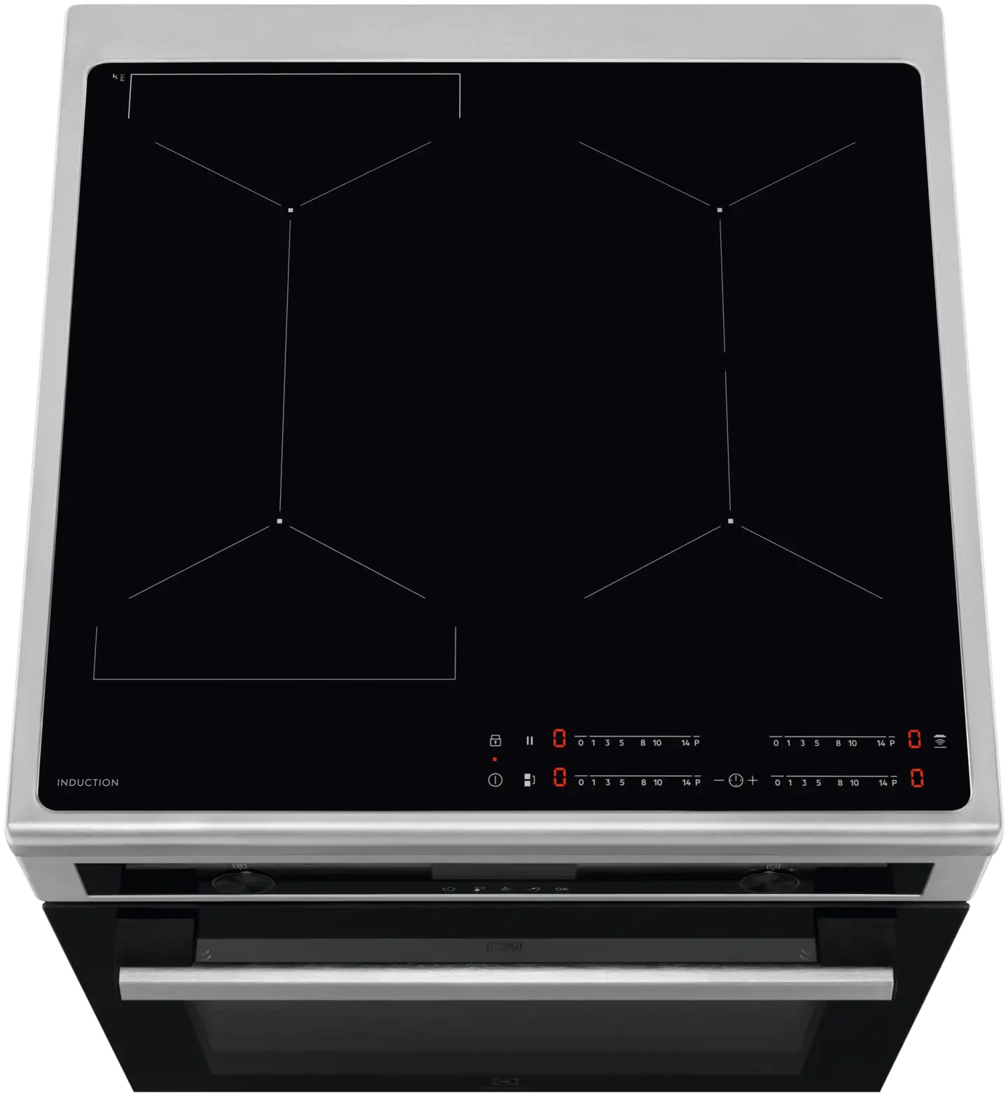 Electrolux Induktio lattialiesi LKI6489NOX 60cm teräs - 3