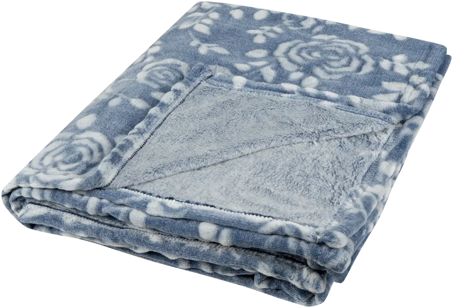 House huopa Rose 130x170 cm tummansininen - 1