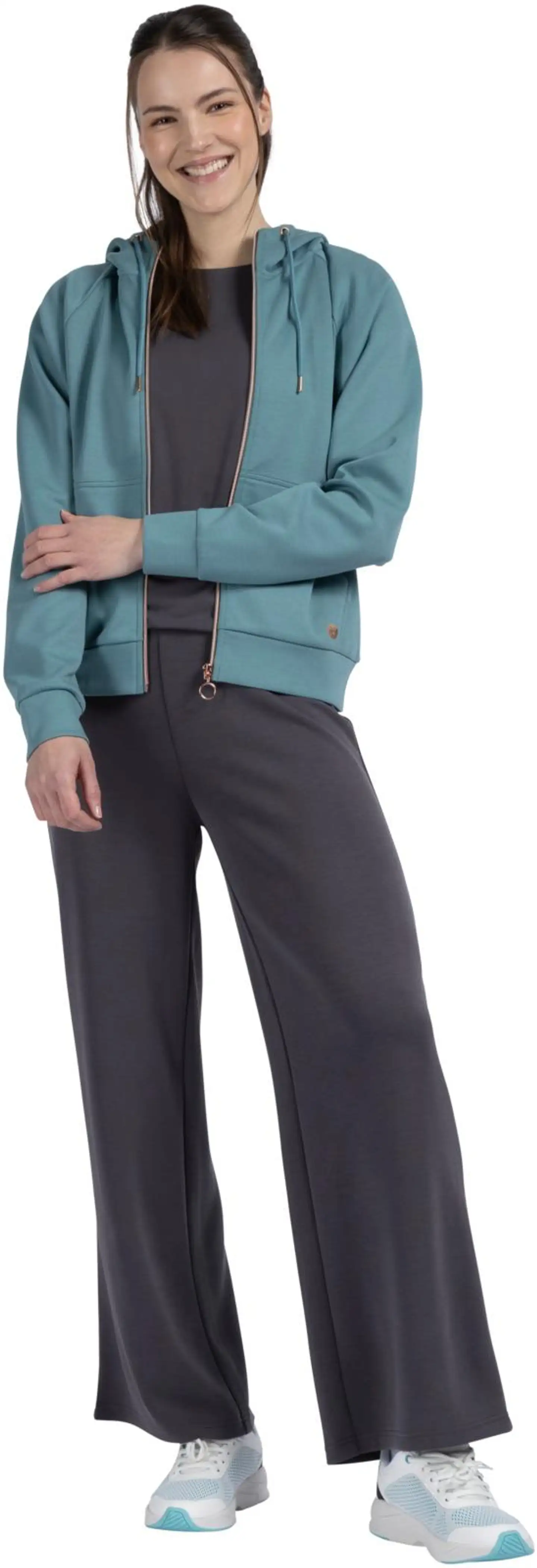 Danskin naisten t-paita modaalia PF-2502013 - Antracite 19-3908TCX - 4