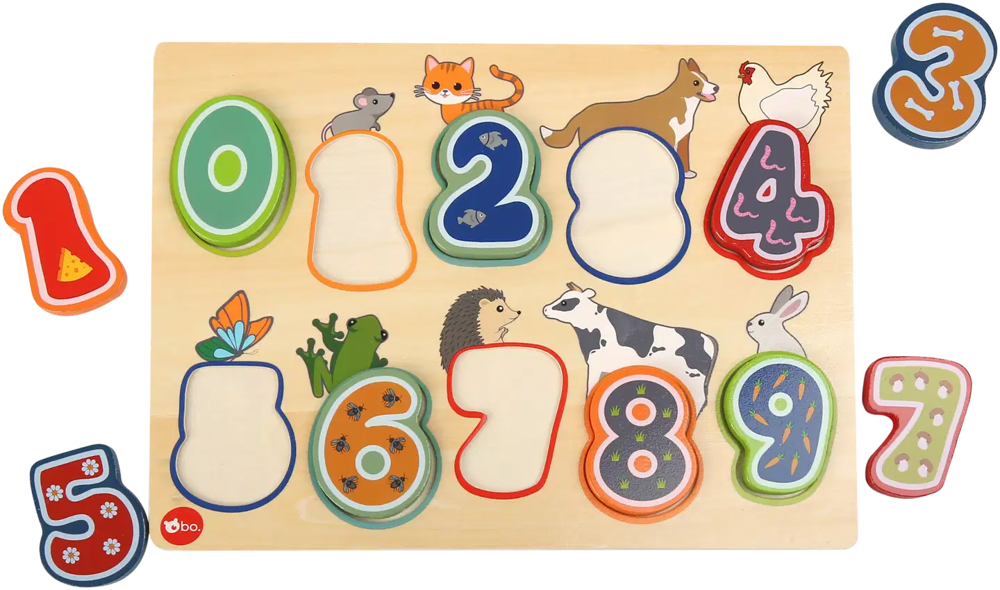 bo. opetuspalapeli Numerot ja eläimet - 5