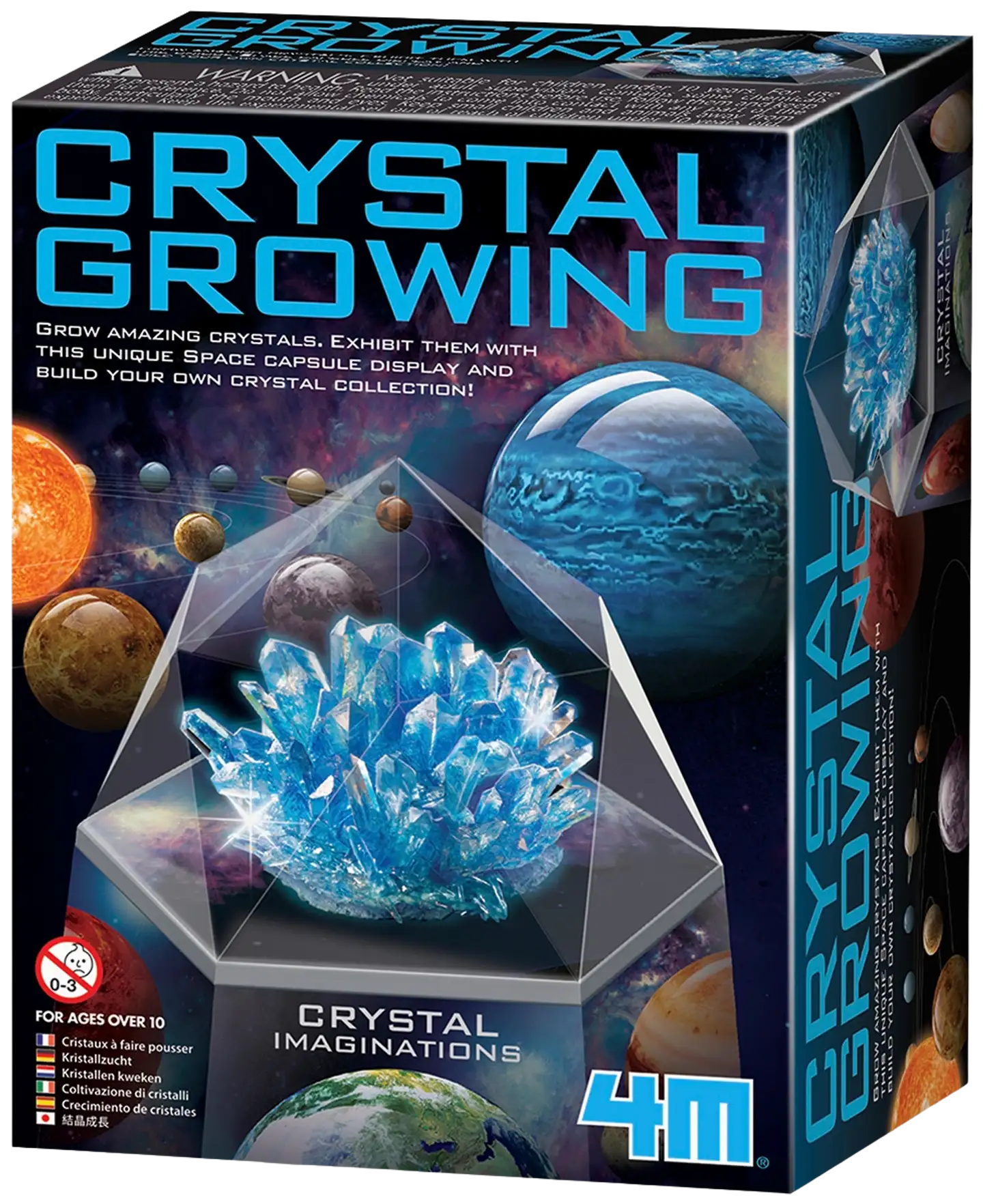 4M Mielikuvitukselliset kristallit, lajitelma - 4