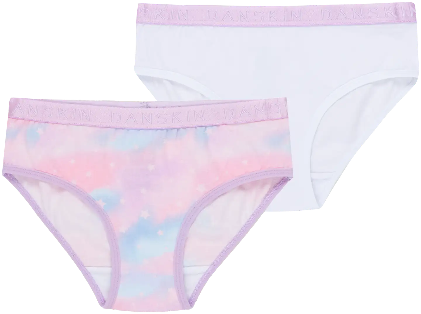 Danskin lasten alushousut 93759 2-pack - Lilac/white - 1