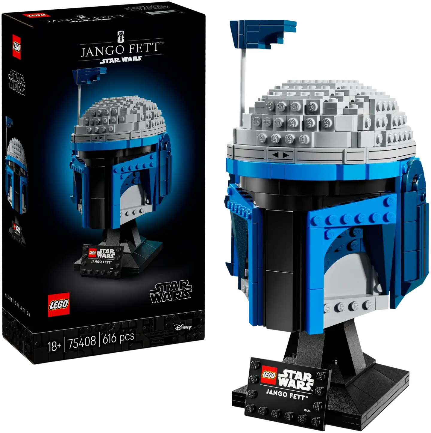 LEGO® Star Wars™ 75408 Jango Fett™ kypärä – Rakennussetti - 1