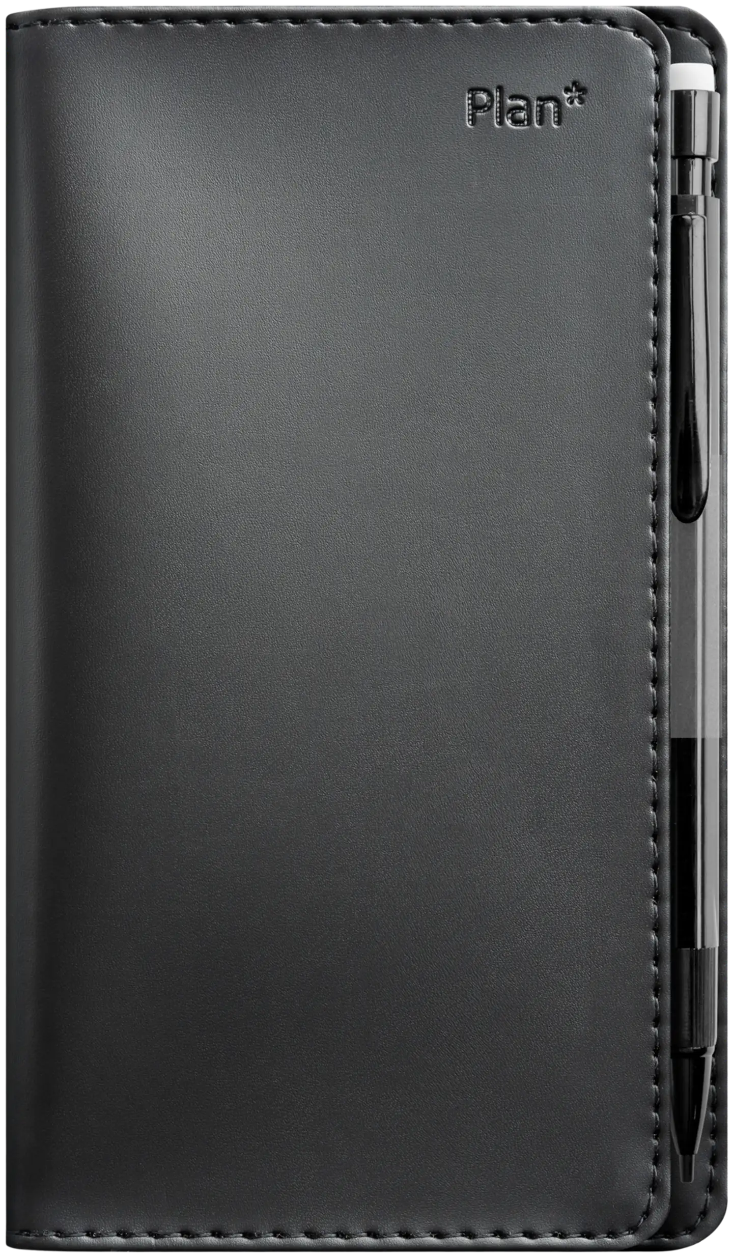 Burde Kalenteri 2026 Plan musta keinonahka - 1