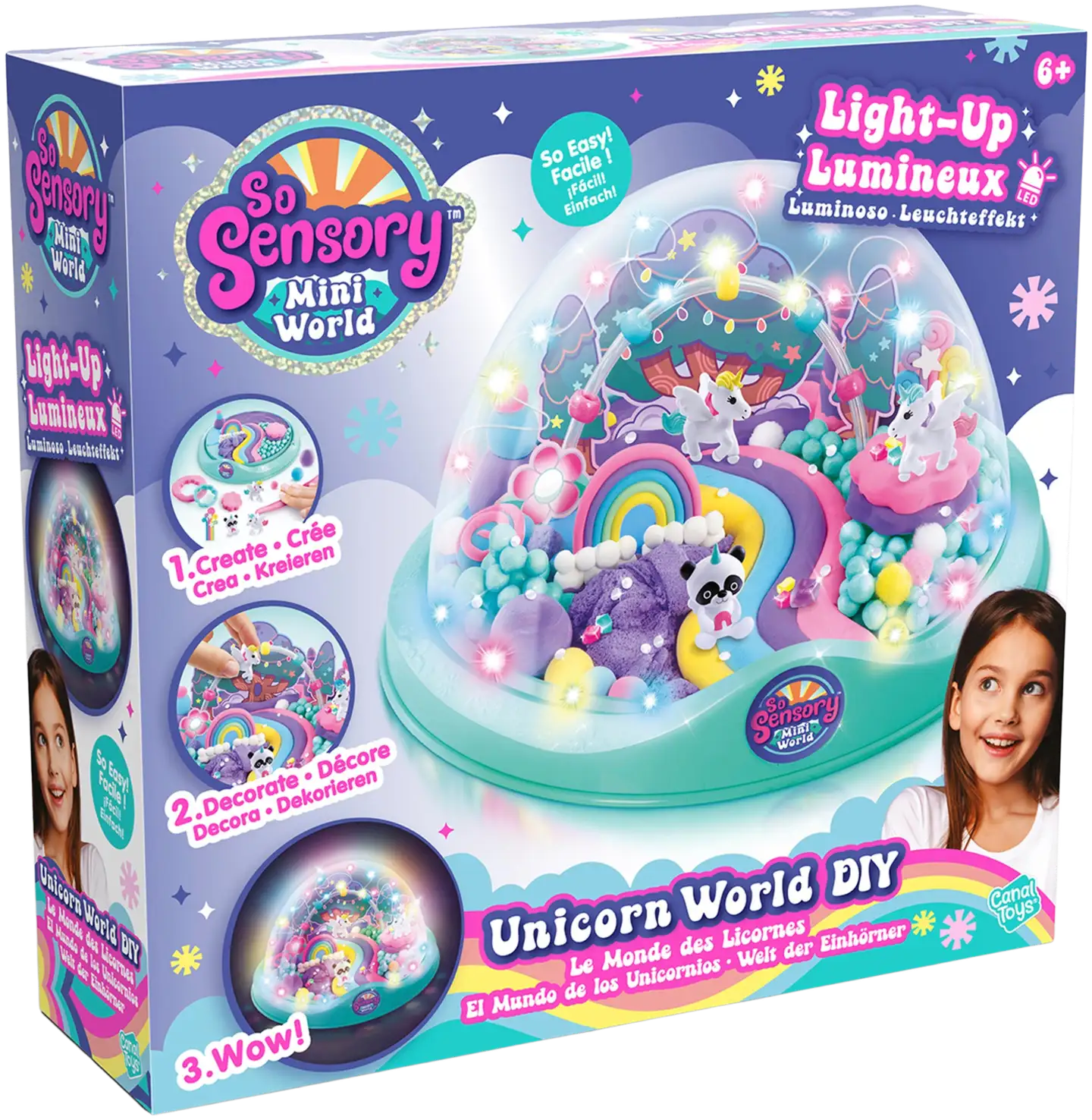 So Sensory Unicorn World Dome - 2