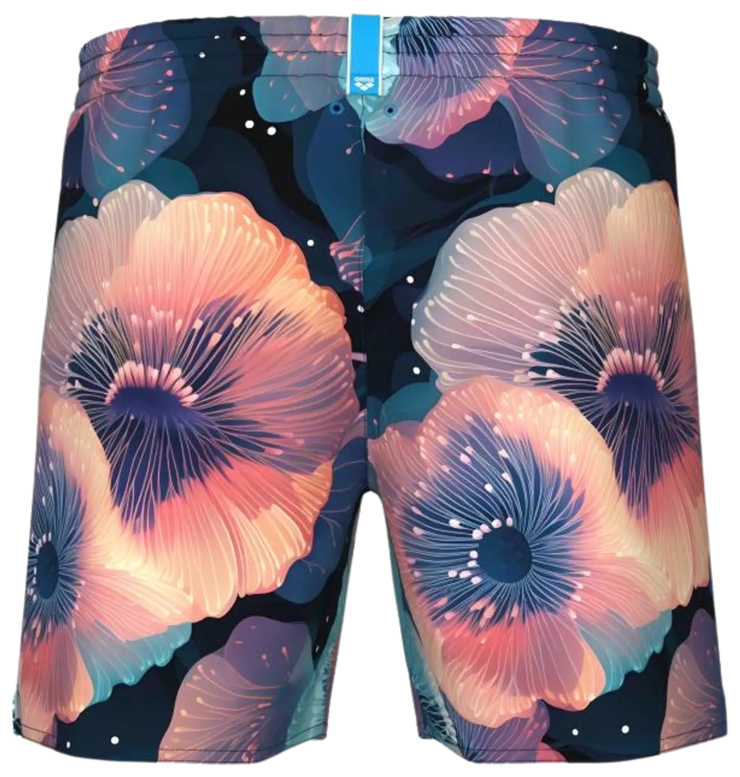 Arena miesten uimashortsit Water Prints - Calypso Coral Multi - 4