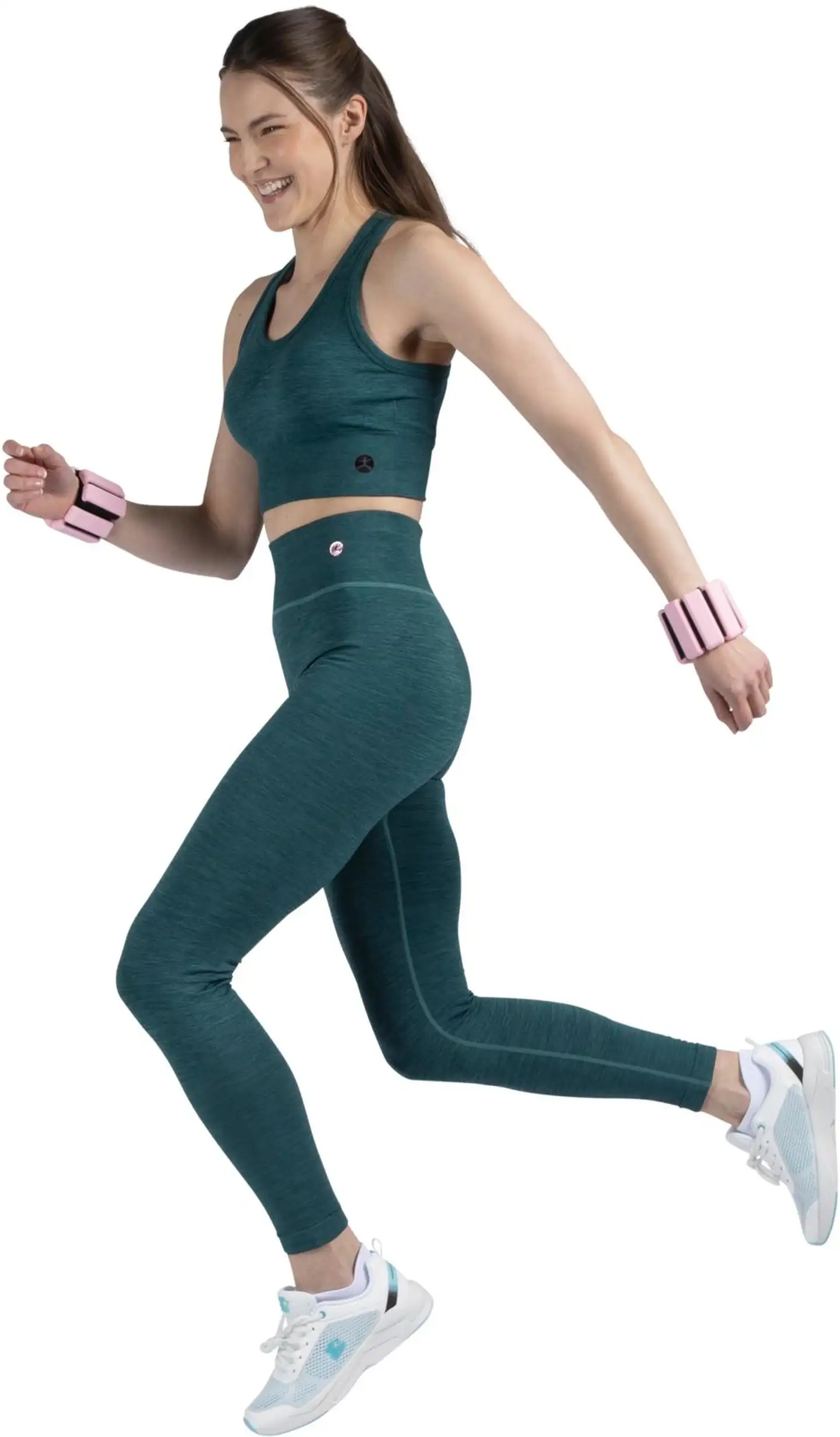 Danskin naisten saumattomat treenitrikoot DPS2511 - Deep Teal - 7