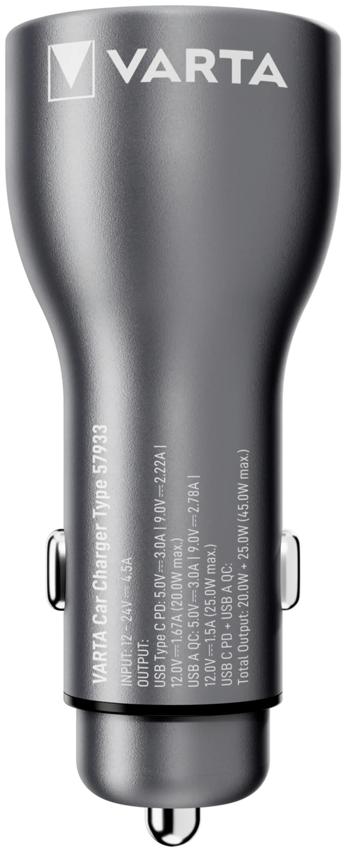 Varta autolaturi USB-A + USB-C 12-24W - 3