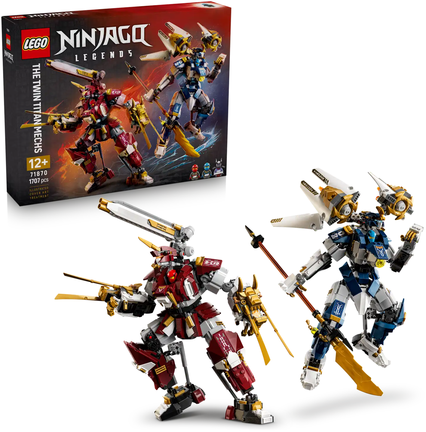LEGO® Ninjago 71870 Kaksostitaanirobotit - 1