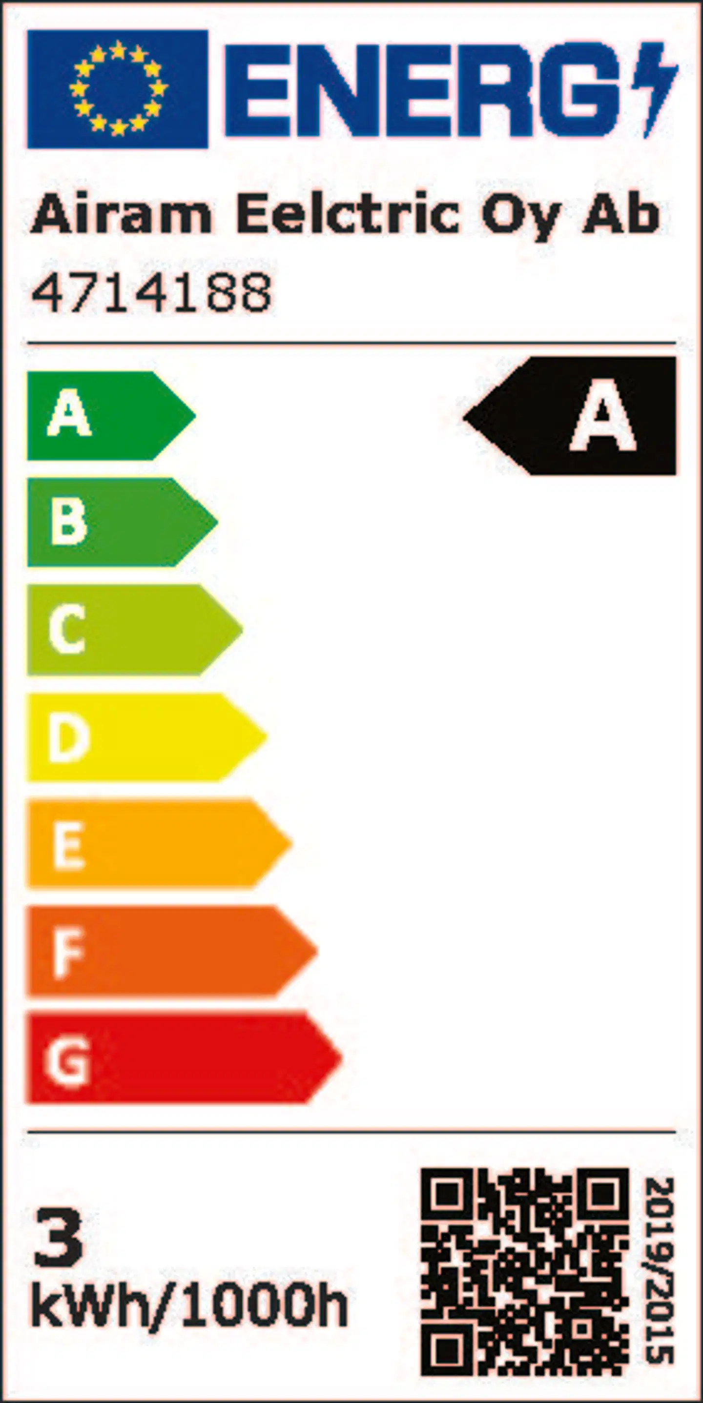 Airam LED C35 827 470lm E14 360 OP FIL A - 2