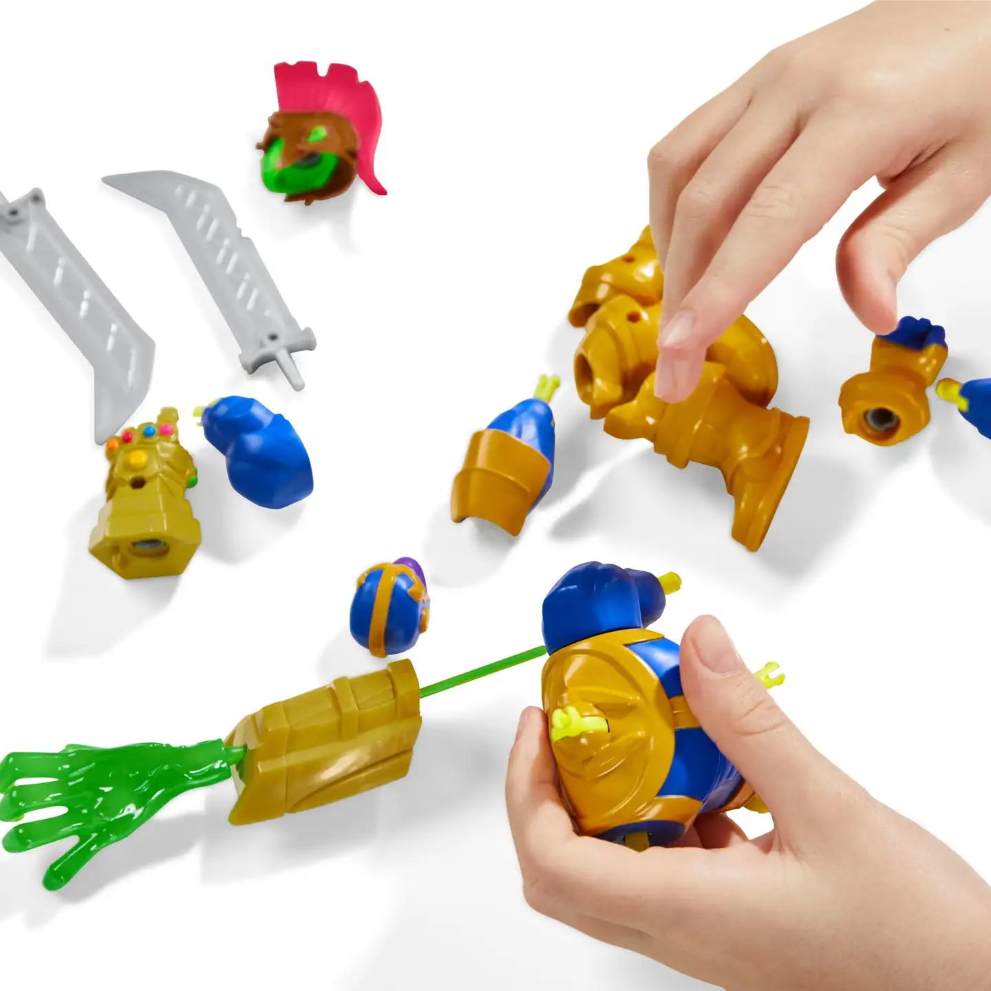 Avengers Hahmo Mixmashers deluxe 12.7 cm, erilaisia - 9