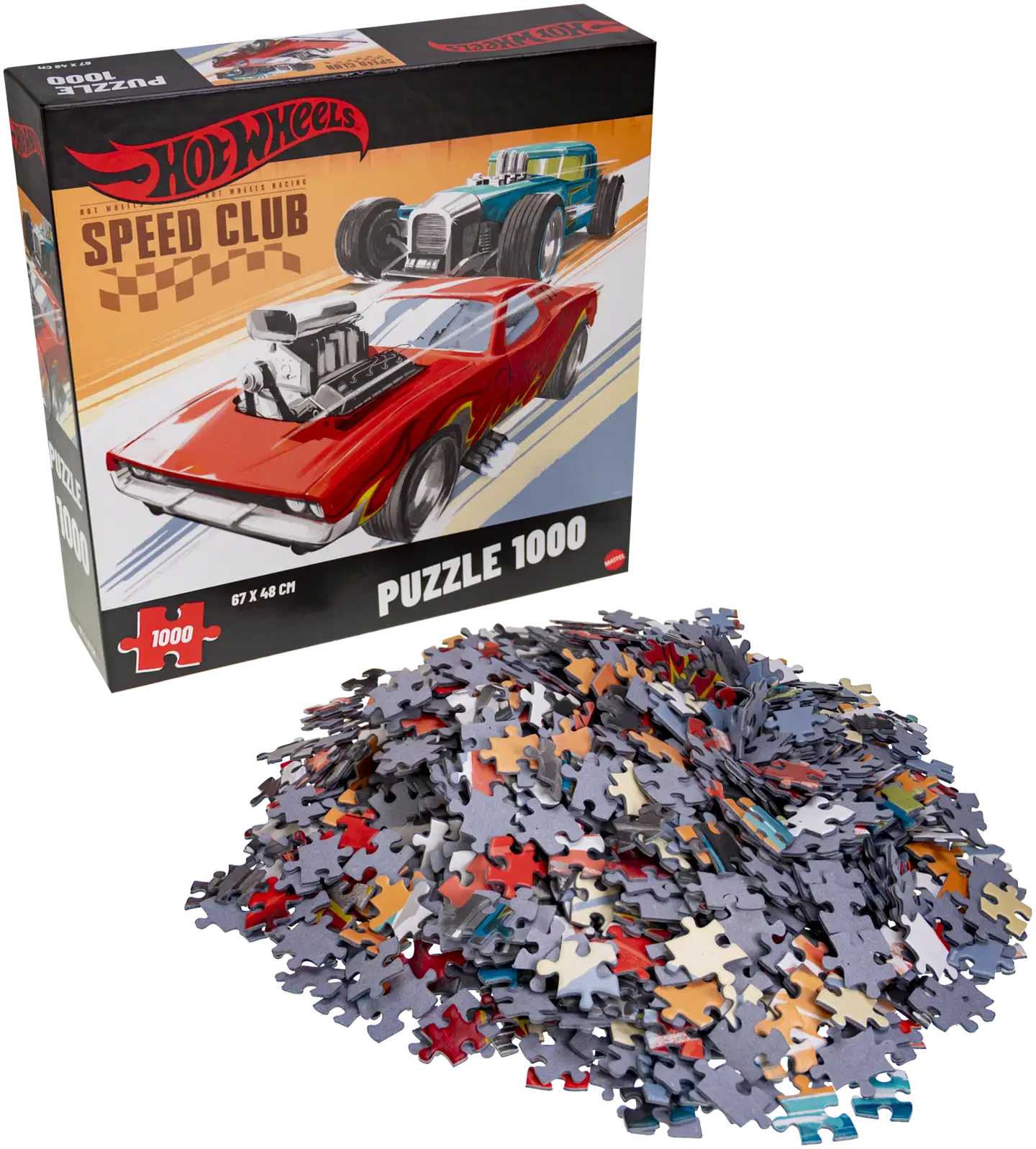 Tactic Palapeli Hot Wheels Speed Club 1000 palaa - 2