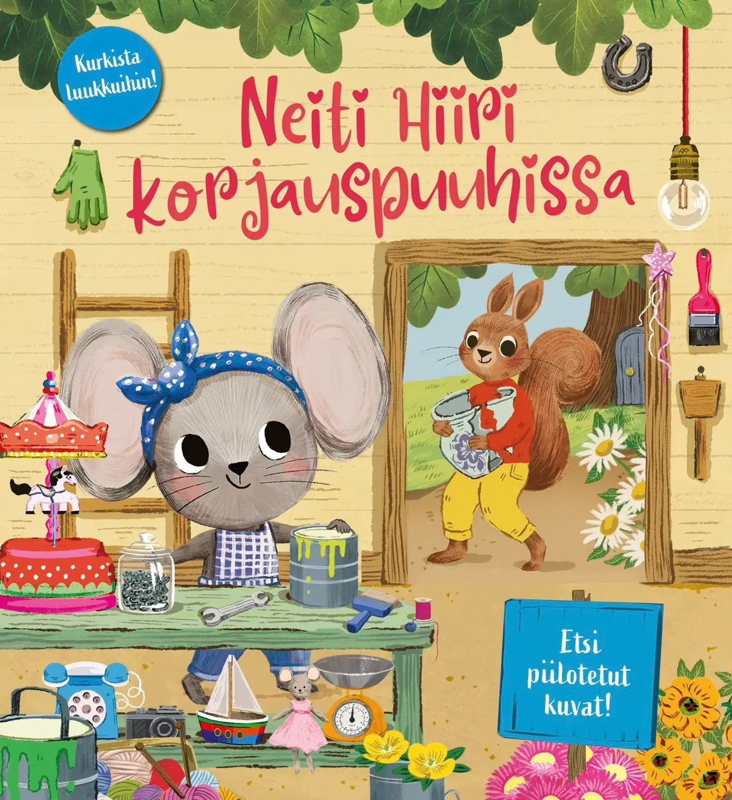 Neiti Hiiri korjauspuuhissa - Yli 50 luukkua. Kurkista!