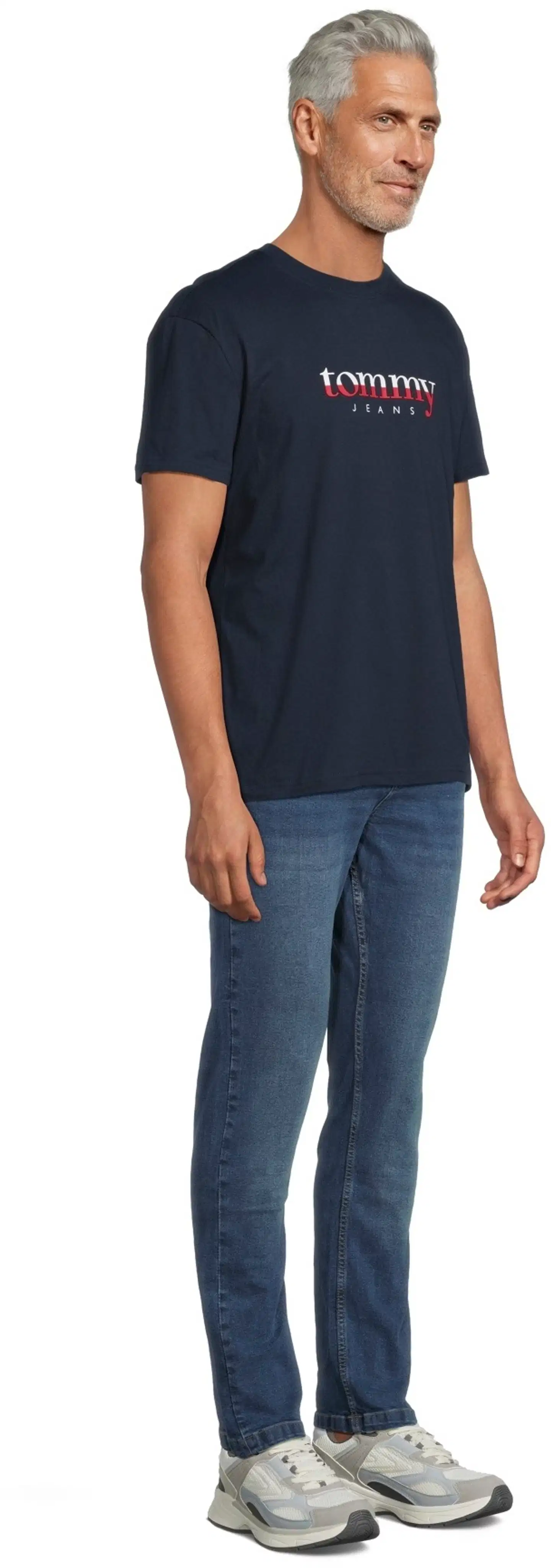 Tommy Hilfiger miesten t-paita DM0DM21978 - Dark Navy - 4