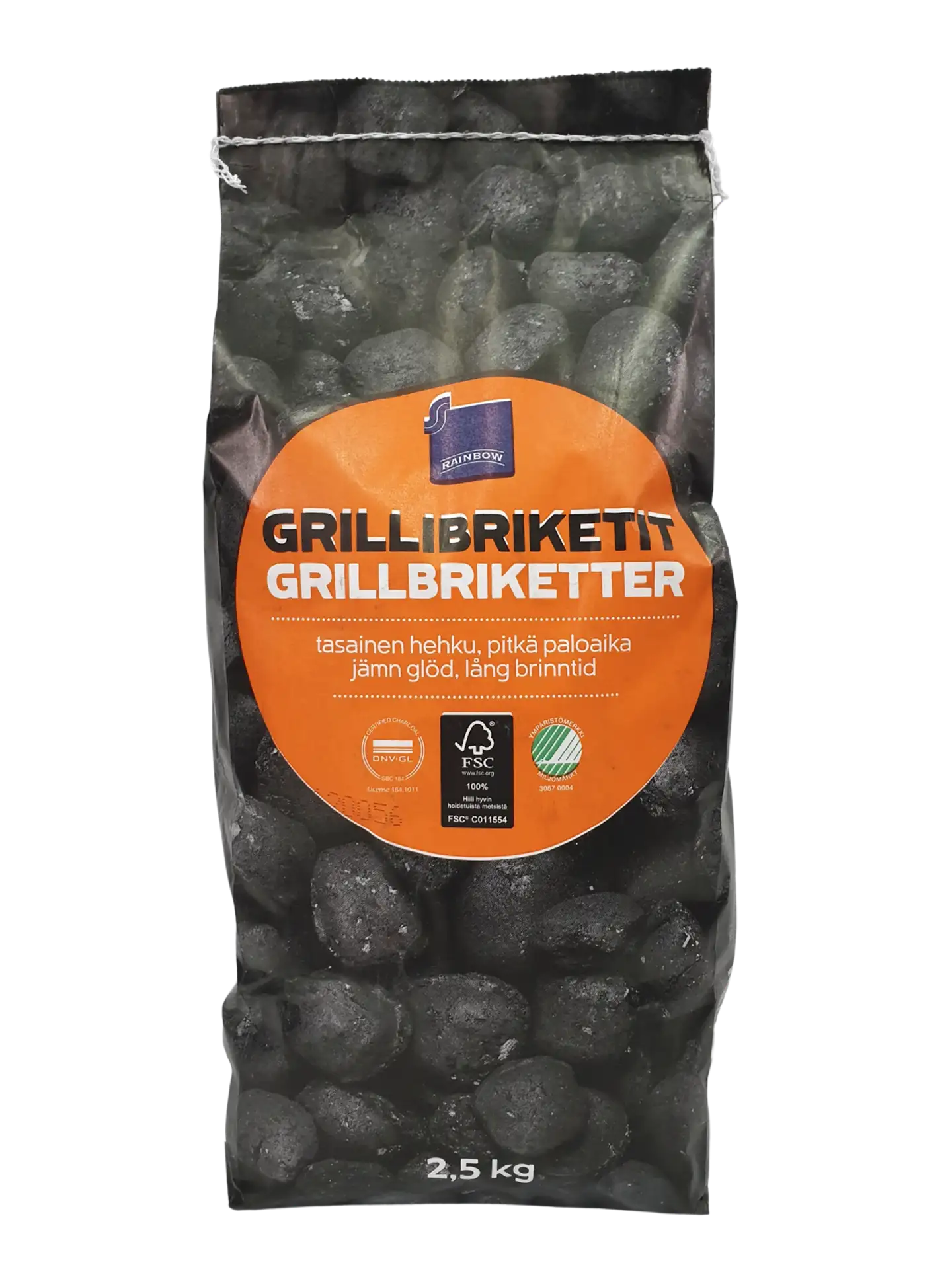 Rainbow grillibriketti 2,5 kg - 1