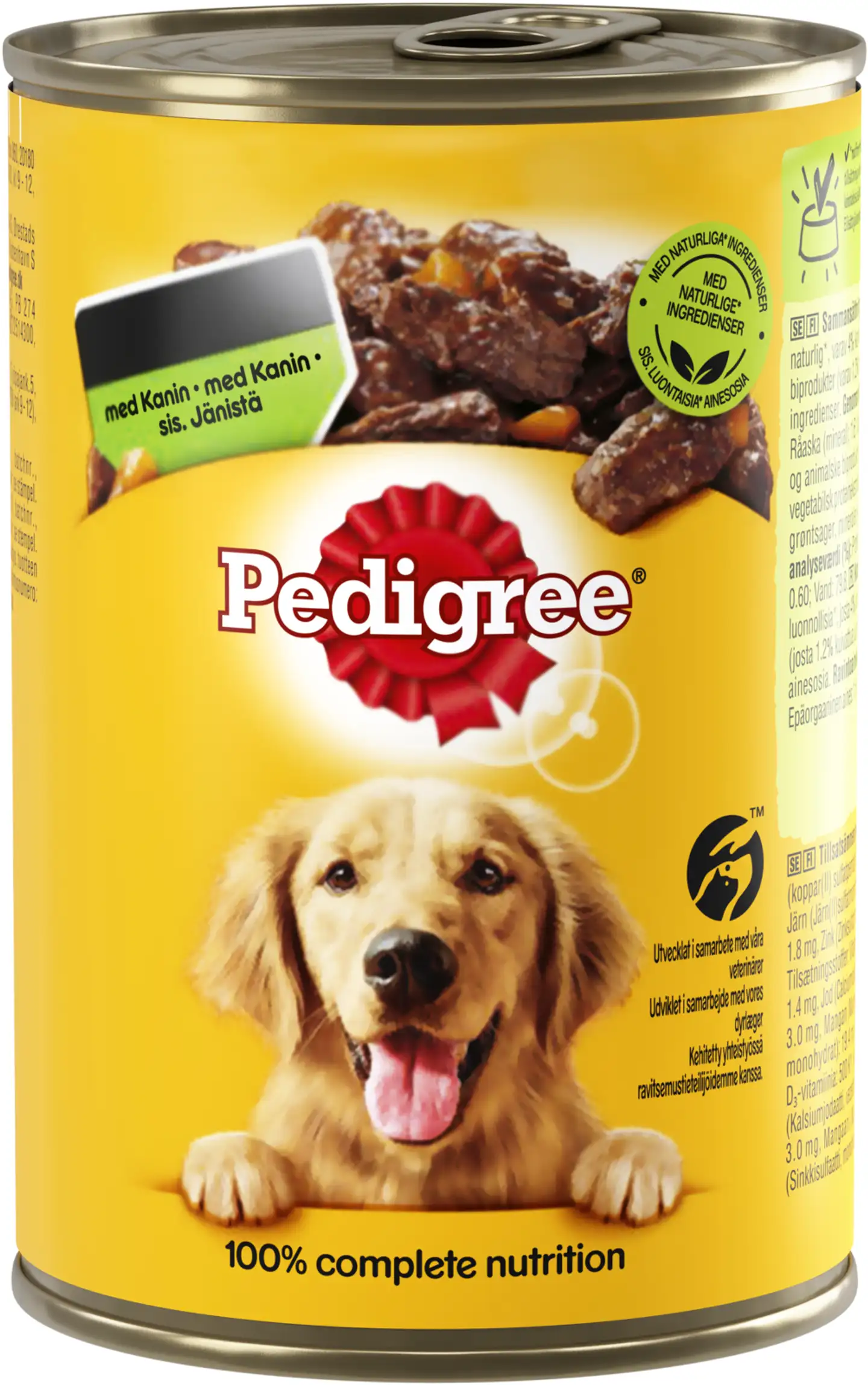 Pedigree Meaty Apetite riistaa ja porkkanaa 400g