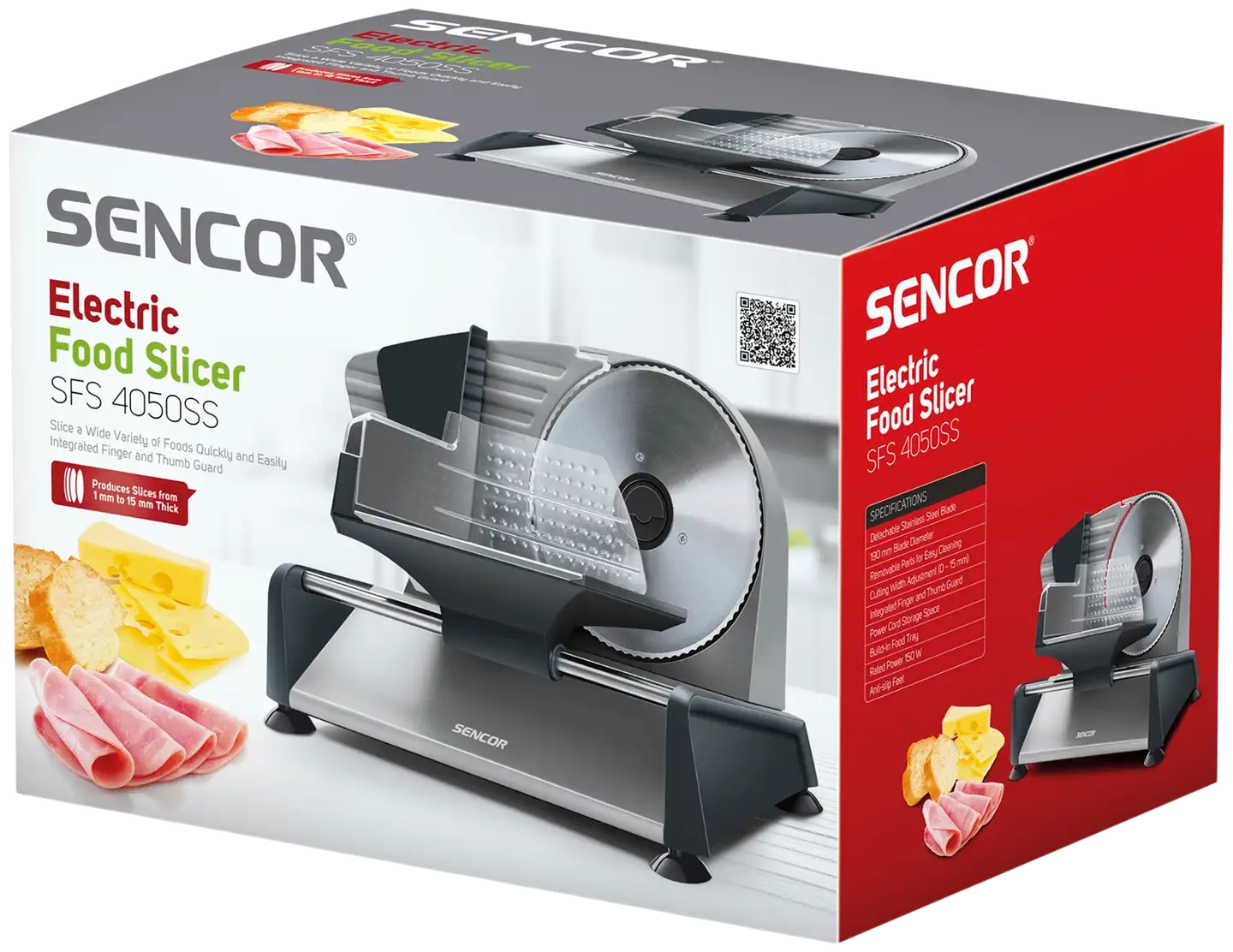 Sencor viipalointikone SFS 4050SS hopea - 5