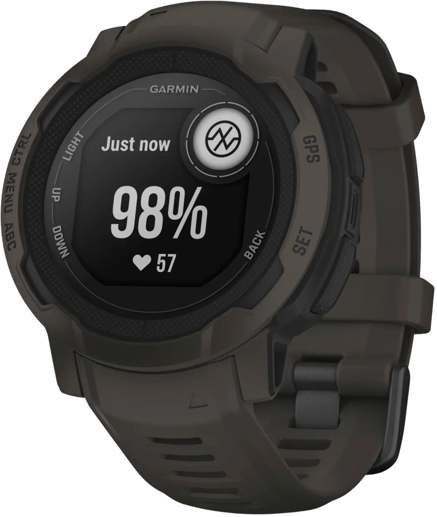 Garmin Instinct 2 multisport GPS kello, tummanharmaa - 4