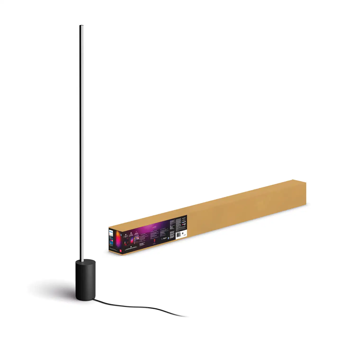 Philips Hue Gradient Signe -lattiavalaisin 29W 2000-6500K 2550LM musta säädettävä monivärinen - 3