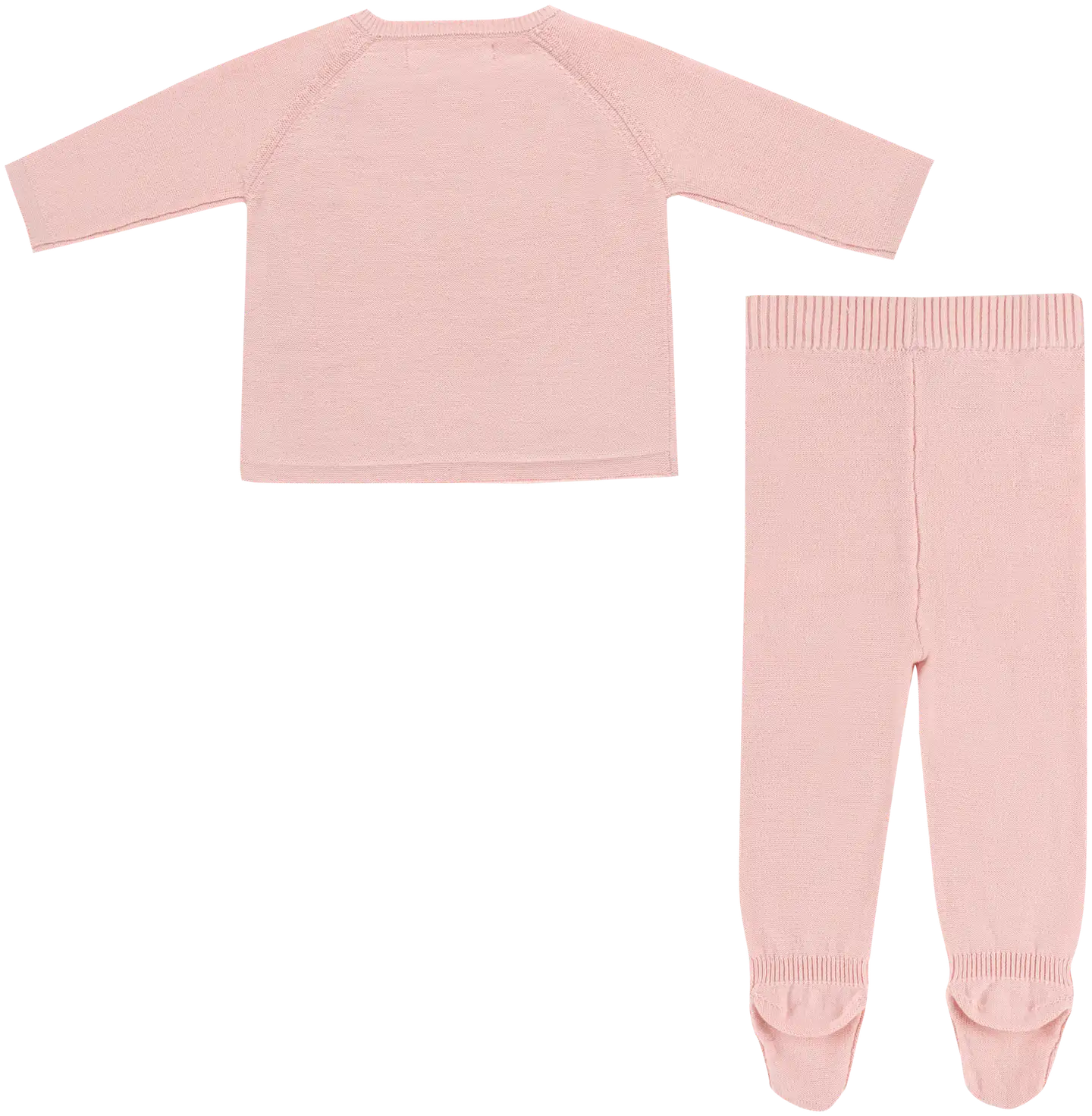 TEX BABY neulesetti 2-osainen I967132 - PINK 2 - 2